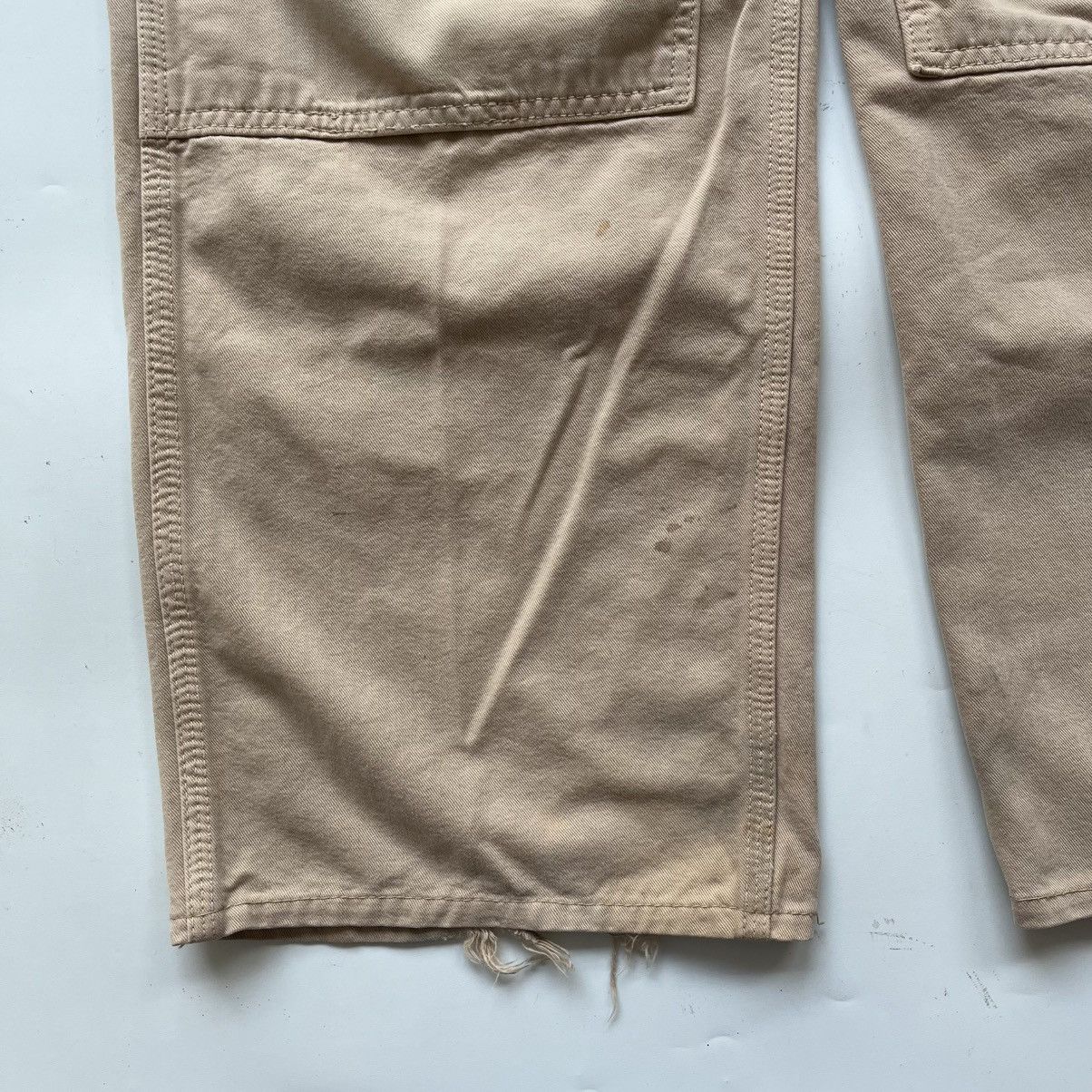 Vintage ⚡️Vintage Edwin 101 Double Knee Duck Carpenter Size US 29 - 7 Thumbnail