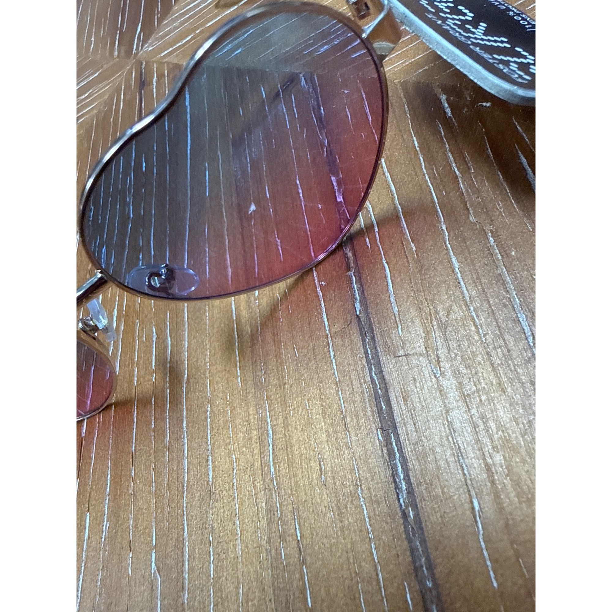 Foster Grant Foster Grant Surge Rimless Heart Sunglasses With Gradient Pi Size ONE SIZE - 3 Thumbnail