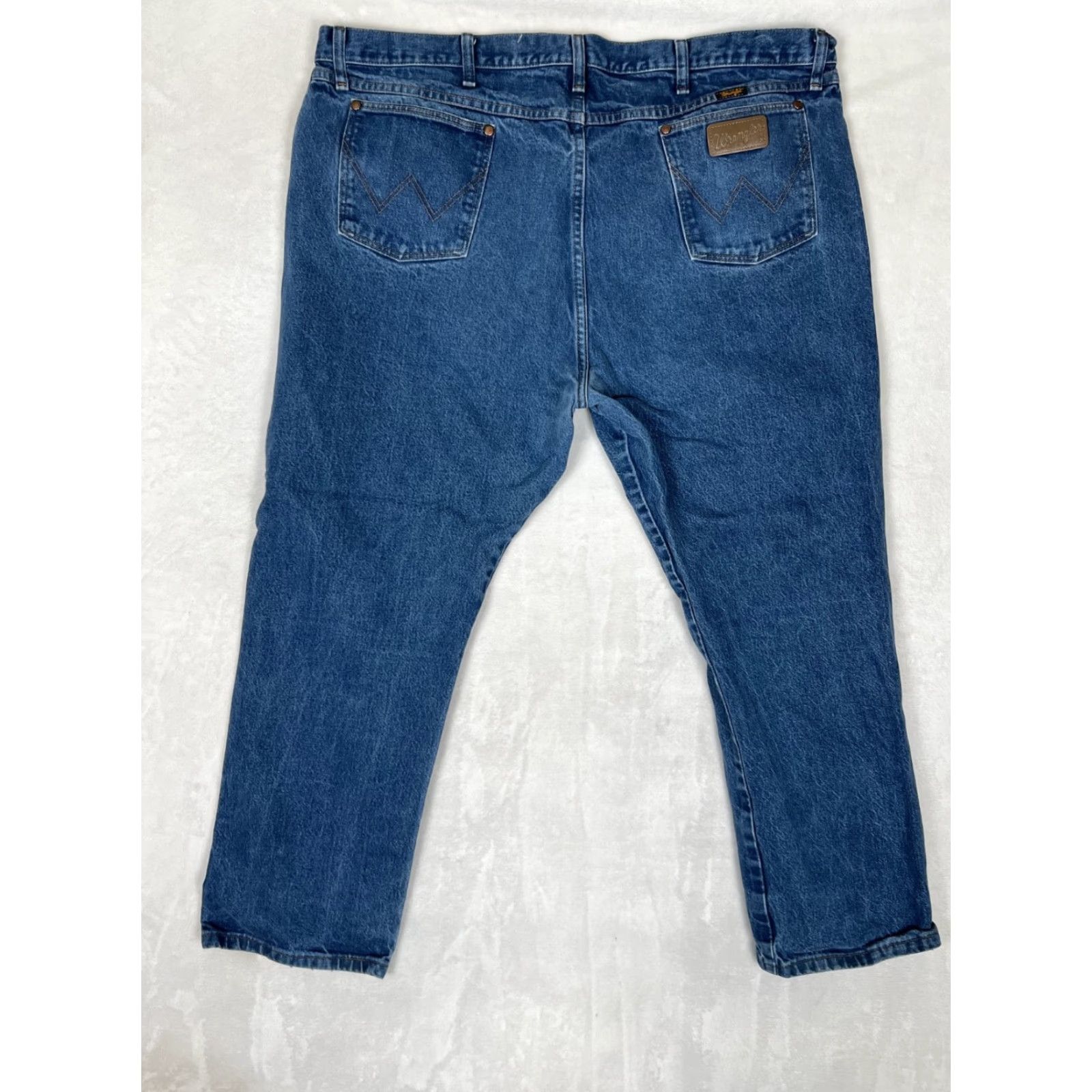 Wrangler VINTAGE Wrangler MWZ Regular Fit Cowboy Blue Denim Jeans 44x30 Size US 44 / EU 60 - 6 Thumbnail