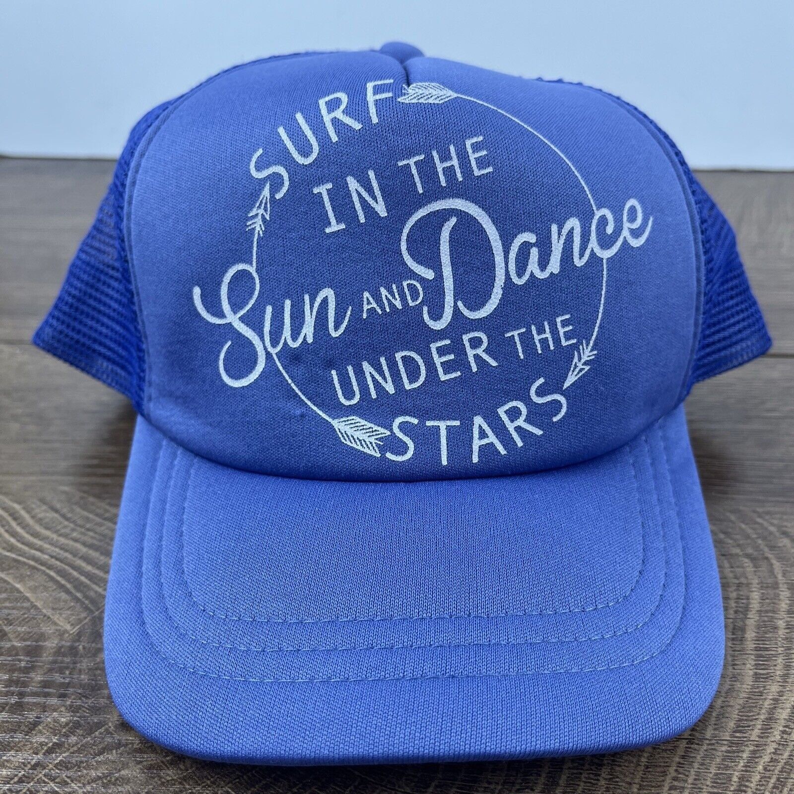 Other Surf in the Sun Hat Dance in the Rain Snapback Hat Blue Hat Size ONE SIZE - 1 Thumbnail