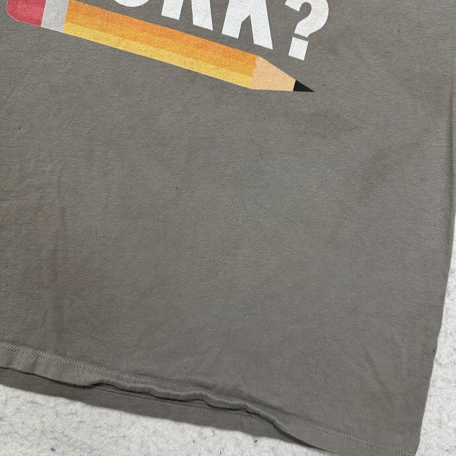 Other Bruh Did You Even Show Your Work? Large Funny Graphic Tee Size L / US 10 / IT 46 - 8 Thumbnail