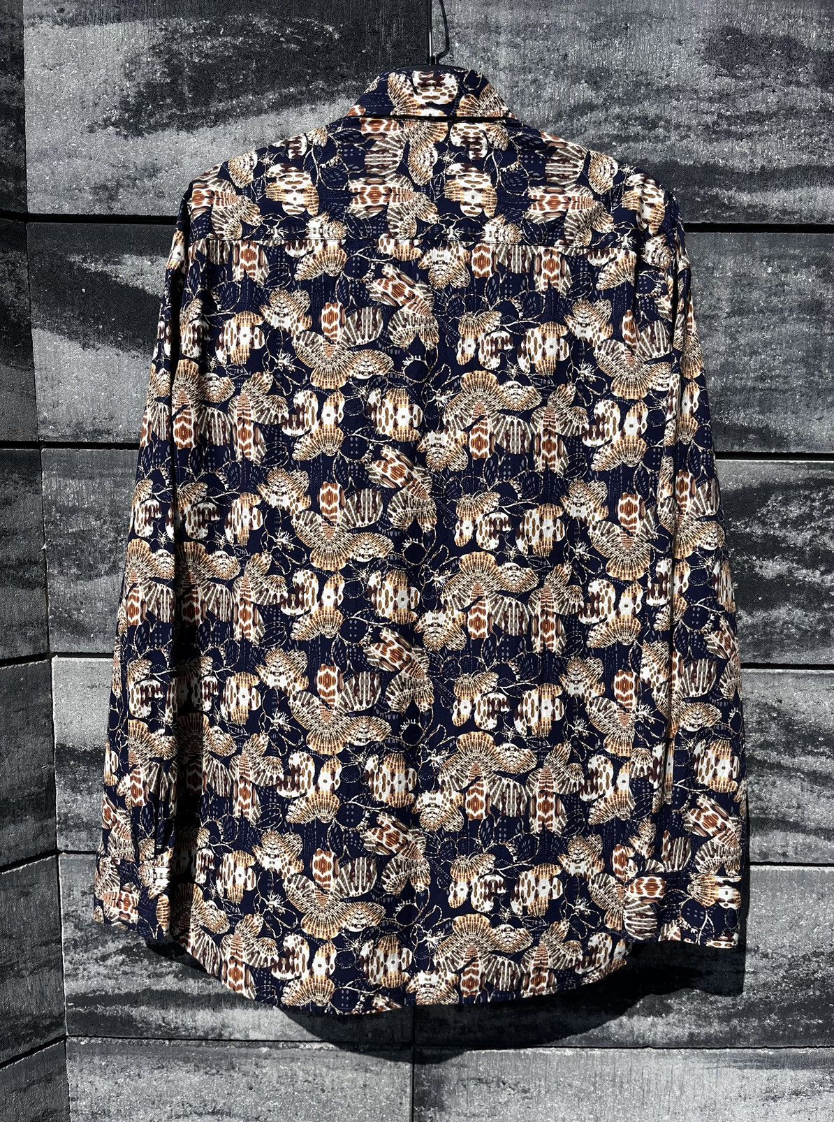 NN07 🔴BNWOT NN07 NO NATIONALITY MIYAGI LONG SLEEVE LUXURY SHIRT Size US M / EU 48-50 / 2 - 5 Thumbnail