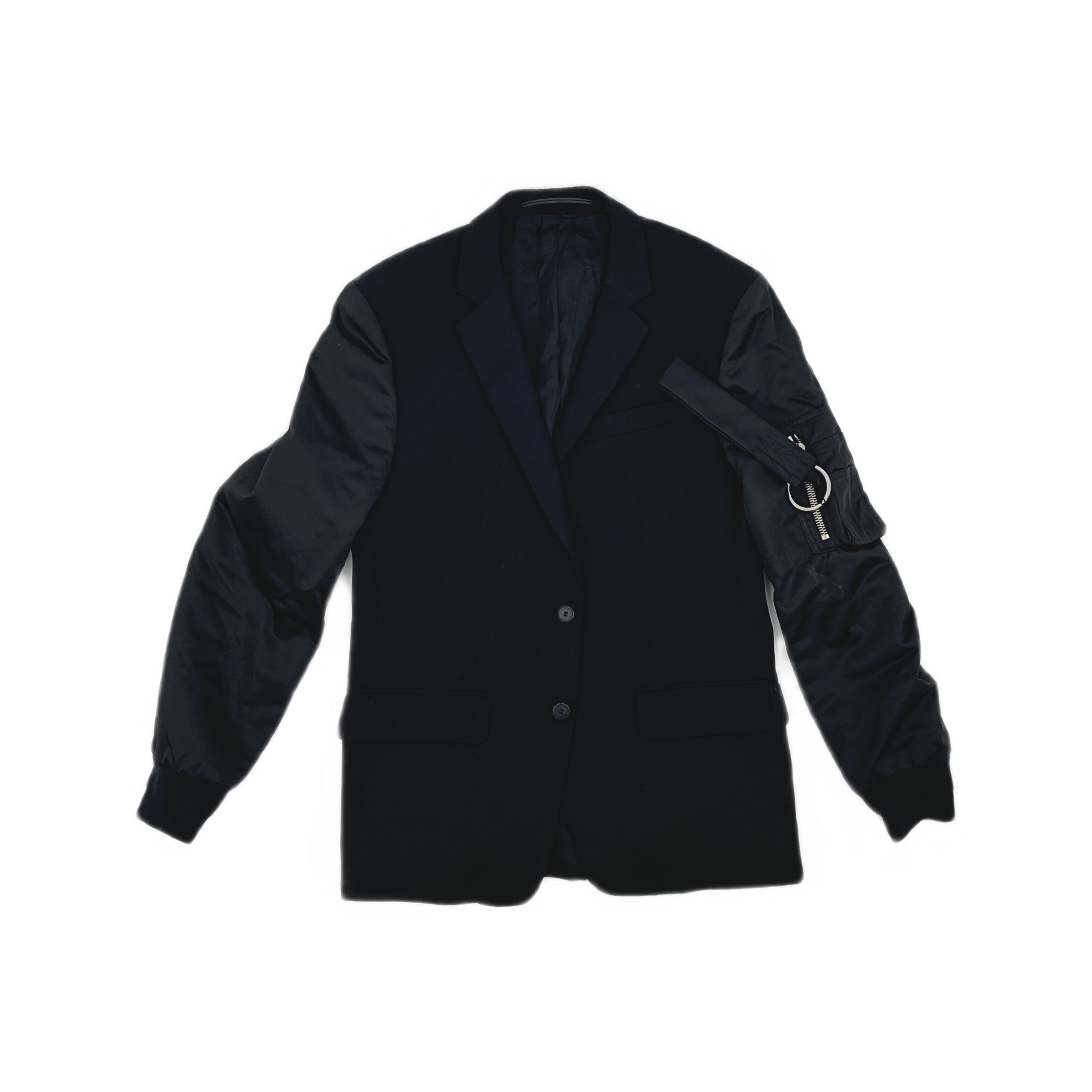Givenchy Givenchy Wool Bomber Sleeve Blazer Size 38R Size 38R - 1 Thumbnail