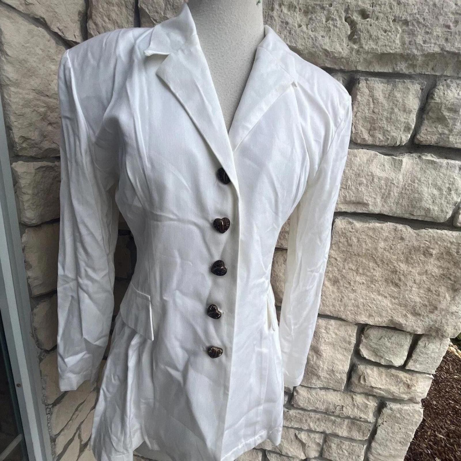 Other Vintage Women’s GSL Blazer hearts buttons valentine Day Size S / US 4 / IT 40 - 1 Thumbnail