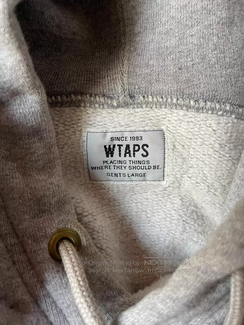 Wtaps Wtaps gray hoodie Size US L / EU 52-54 / 3 - 3 Thumbnail
