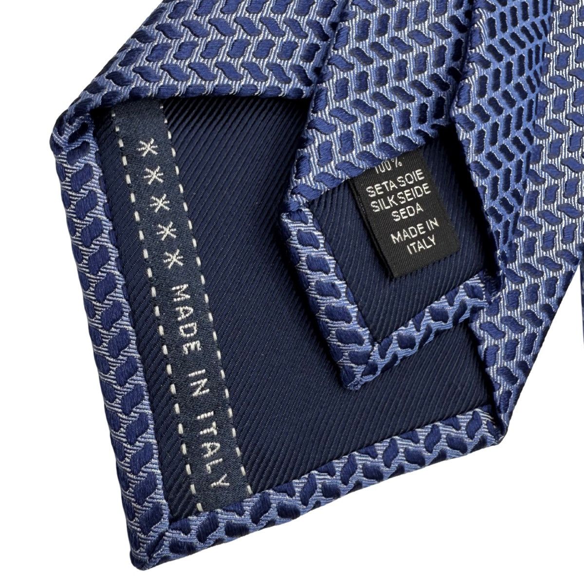 Ermenegildo Zegna Ermenegildo Zegna Silk Tie, Blue, Made in Italy, Like New Size ONE SIZE - 5 Thumbnail
