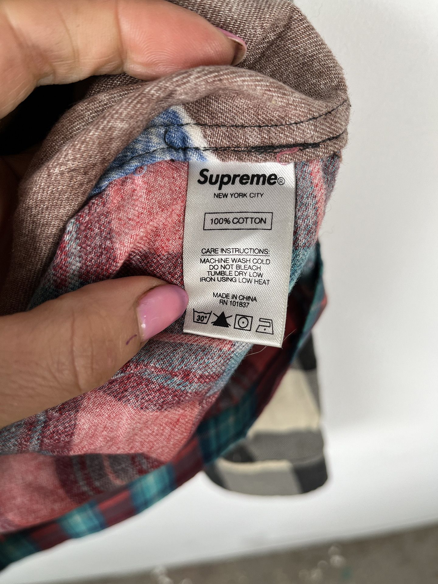 Supreme S/S 2018 Supreme Martin Luther King Zip Flannel Shirt NWT Size US M / EU 48-50 / 2 - 6 Thumbnail