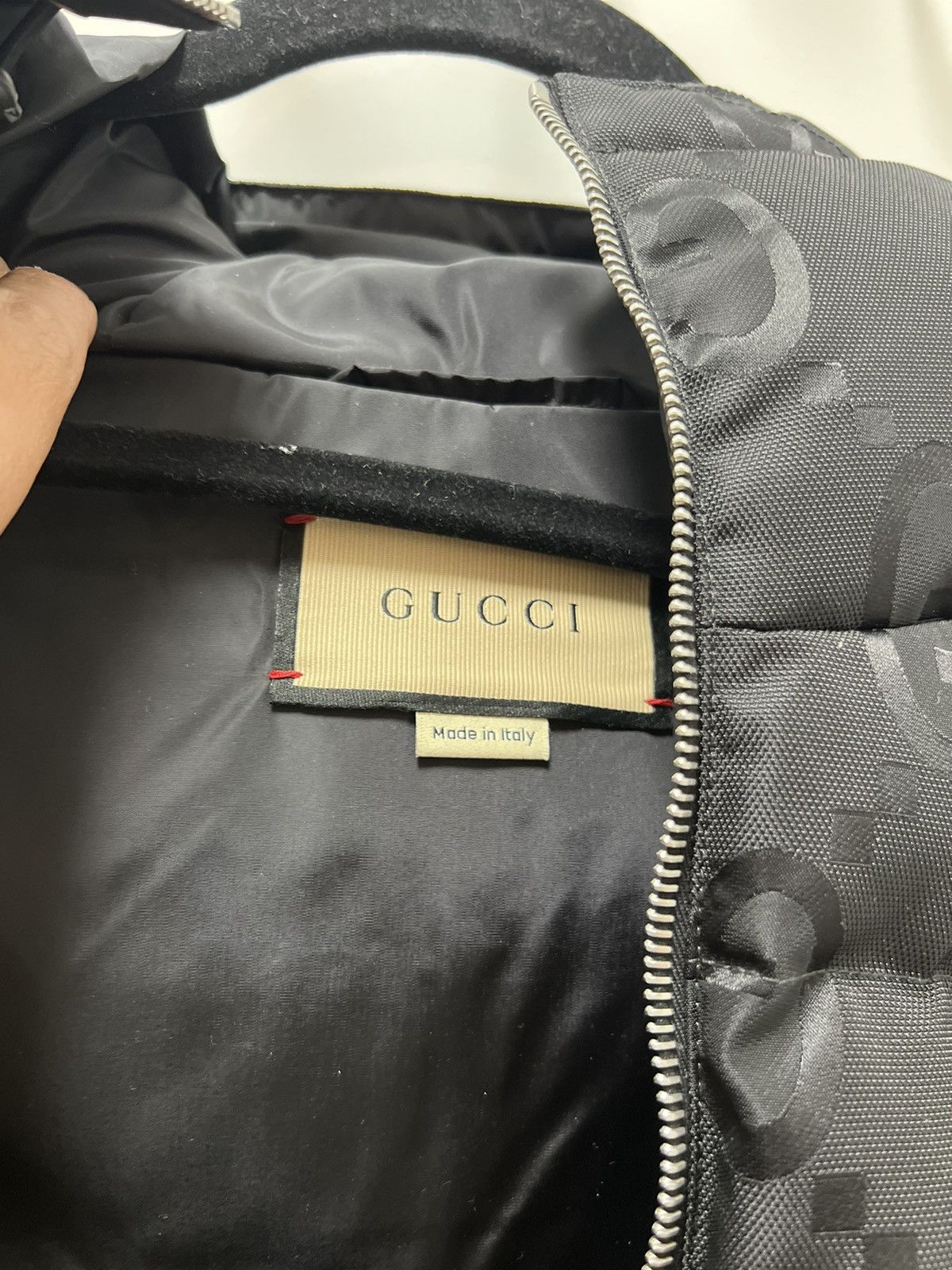 Gucci NYLON CANVAS GG JUMBO W/DOWN PUFFER VEST Size US M / EU 48-50 / 2 - 3 Thumbnail