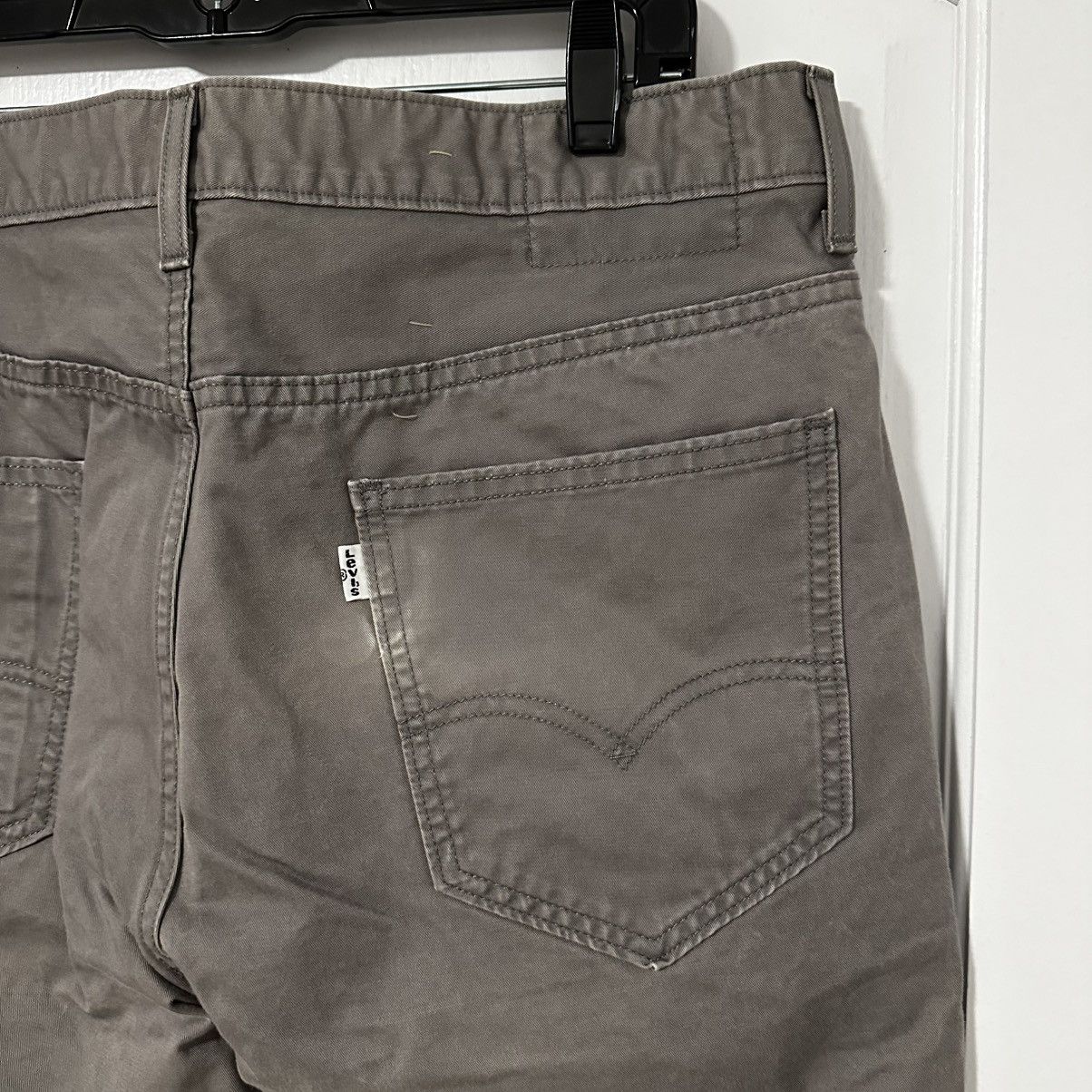 Levi's Levi's 511 Slim Fit Hybrid Chino Trouser Pants, Grey, 36x32 Size US 36 / EU 52 - 5 Thumbnail