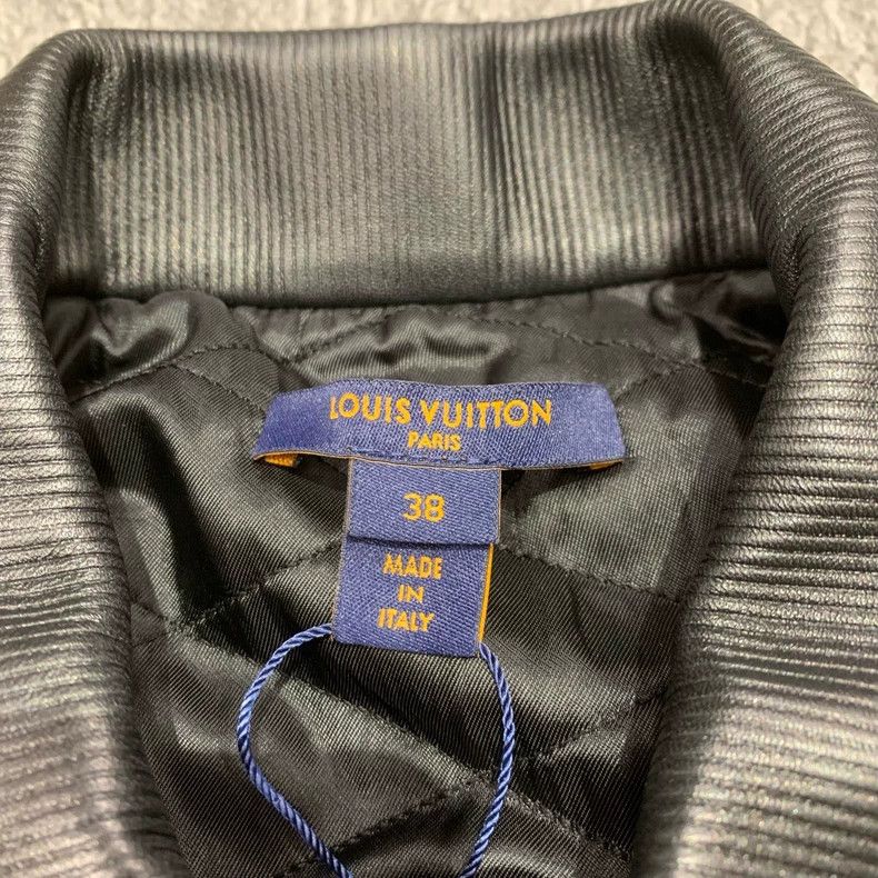 Louis Vuitton LOUIS VUITTON Short Leather Jacket with Patchwork jacket Size XS / US 0-2 / IT 36-38 - 6 Thumbnail