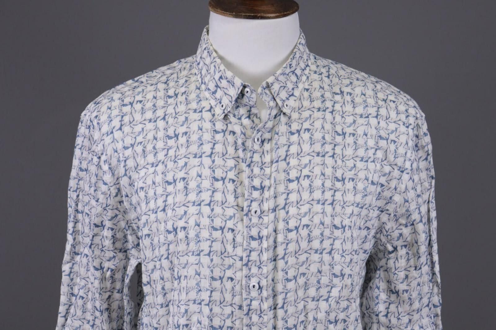 Desigual Desigual Regular Printed Button Down Shirt Size XXL Size US XXL / EU 58 / 5 - 2 Thumbnail