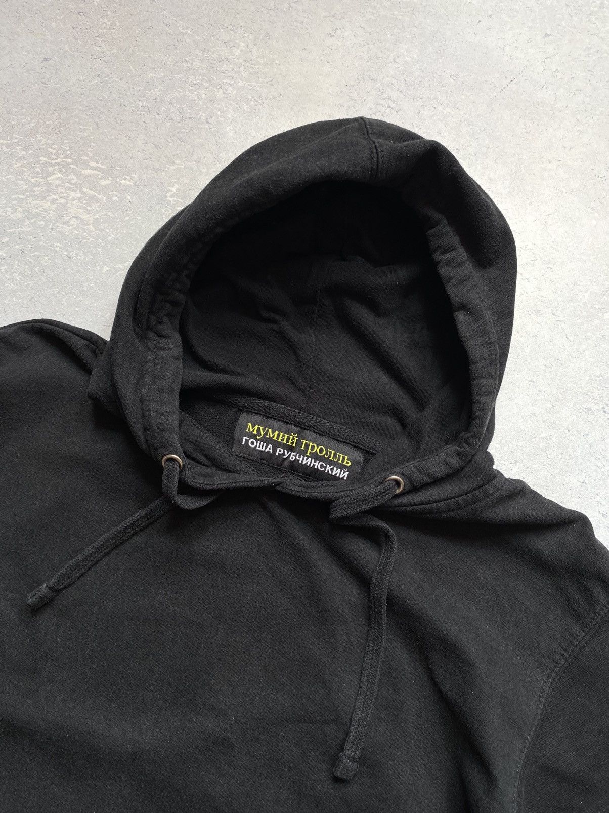 Gosha Rubchinskiy Gosha Rubchinskiy Mopckar Hoodie Sweatshirt Pullover Black Size US M / EU 48-50 / 2 - 4 Thumbnail