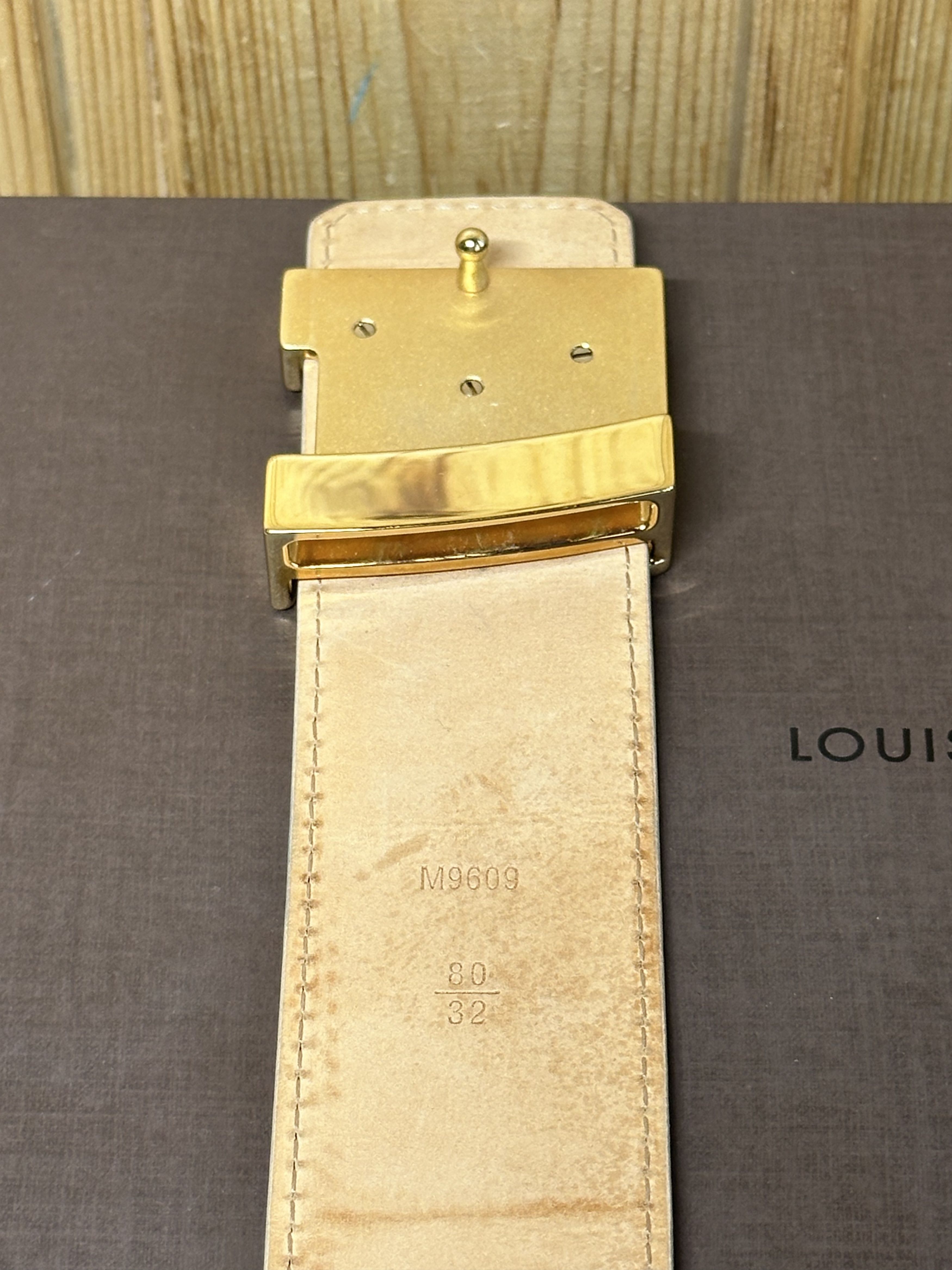 Louis Vuitton Louis Vuitton Belt White Size 28 - 5 Thumbnail