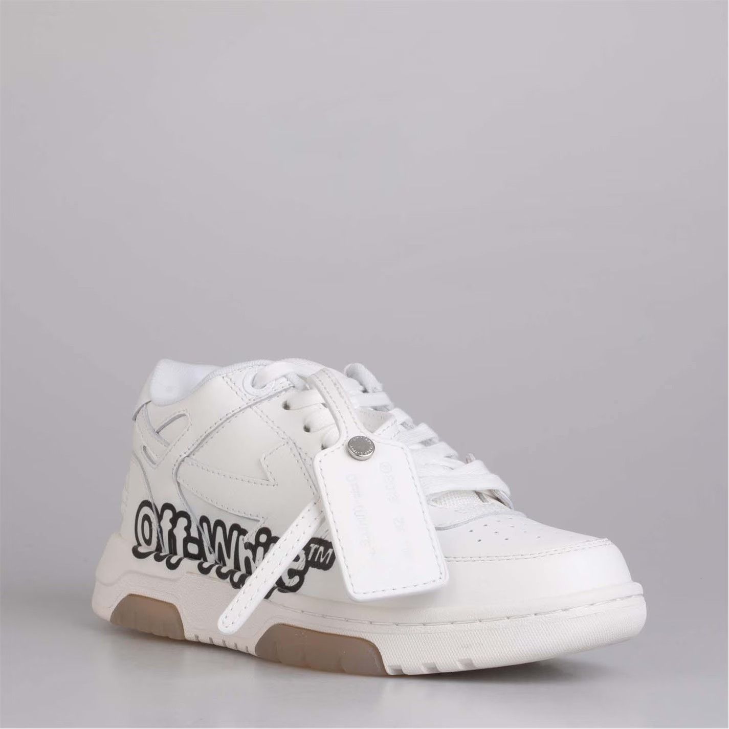 Off-White o1g2r1mq0125 Trainers in White & Black Size US 4.5 / IT 34.5 - 2 Thumbnail