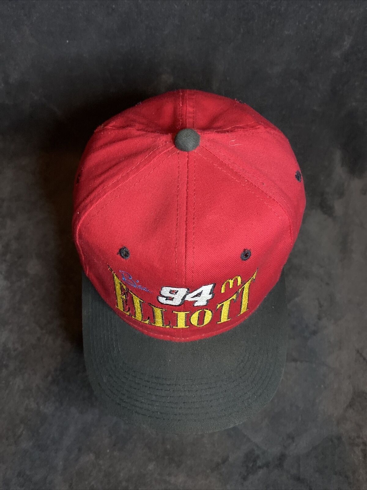 NASCAR Vintage 90s McDonald's Racing Hat Bill Elliot 94 Promo Size ONE SIZE - 2 Thumbnail