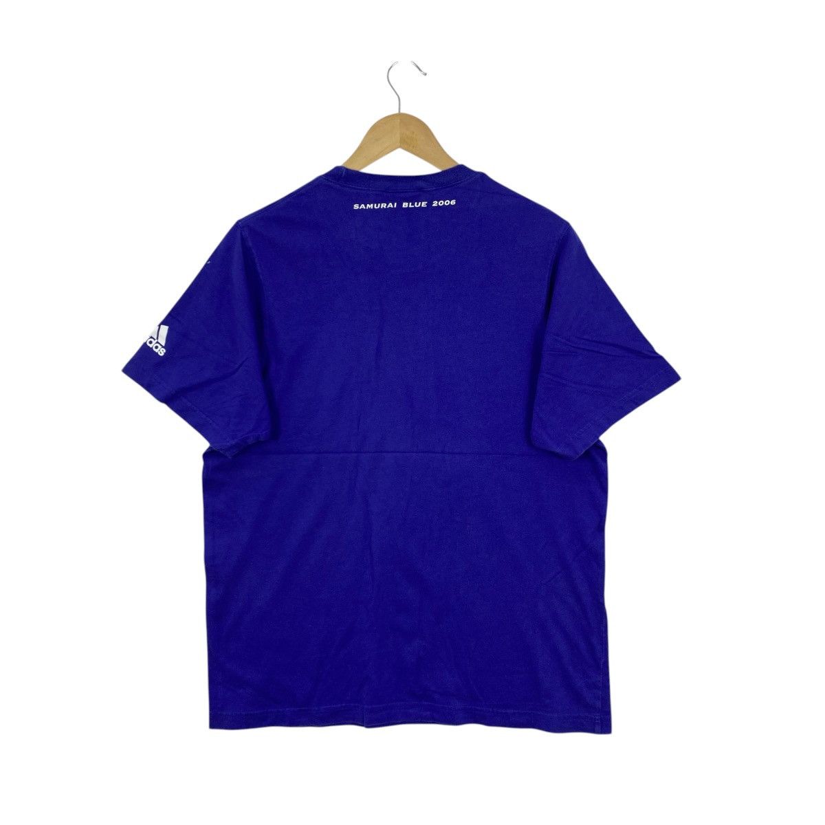 Adidas Vintage 2006 Adidas Japan Samurai Blue Zico Shirt L Soccer Size US L / EU 52-54 / 3 - 2 Thumbnail