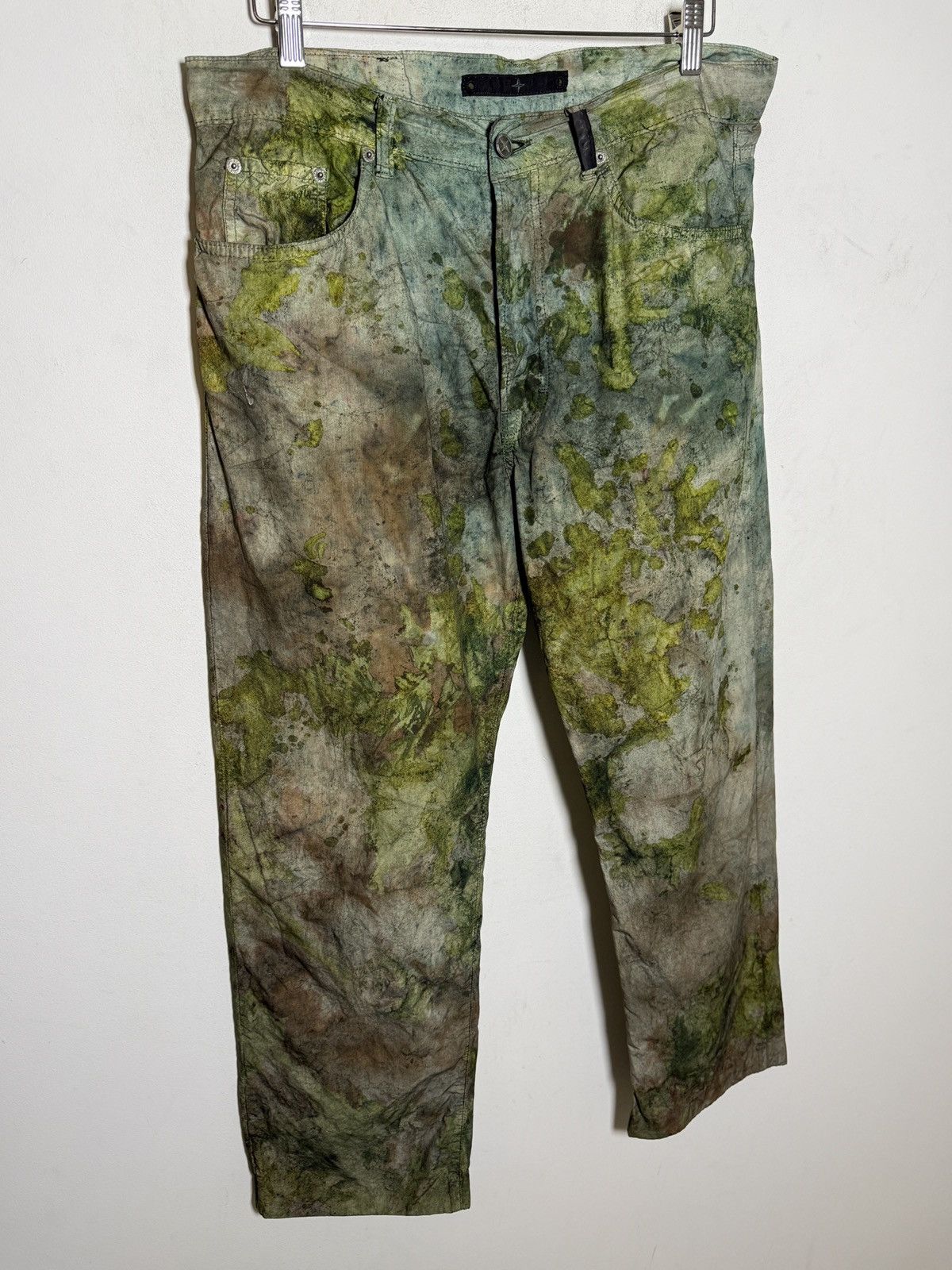 Stone Island stone island overdyed cotton pants Size US 37 - 6 Thumbnail