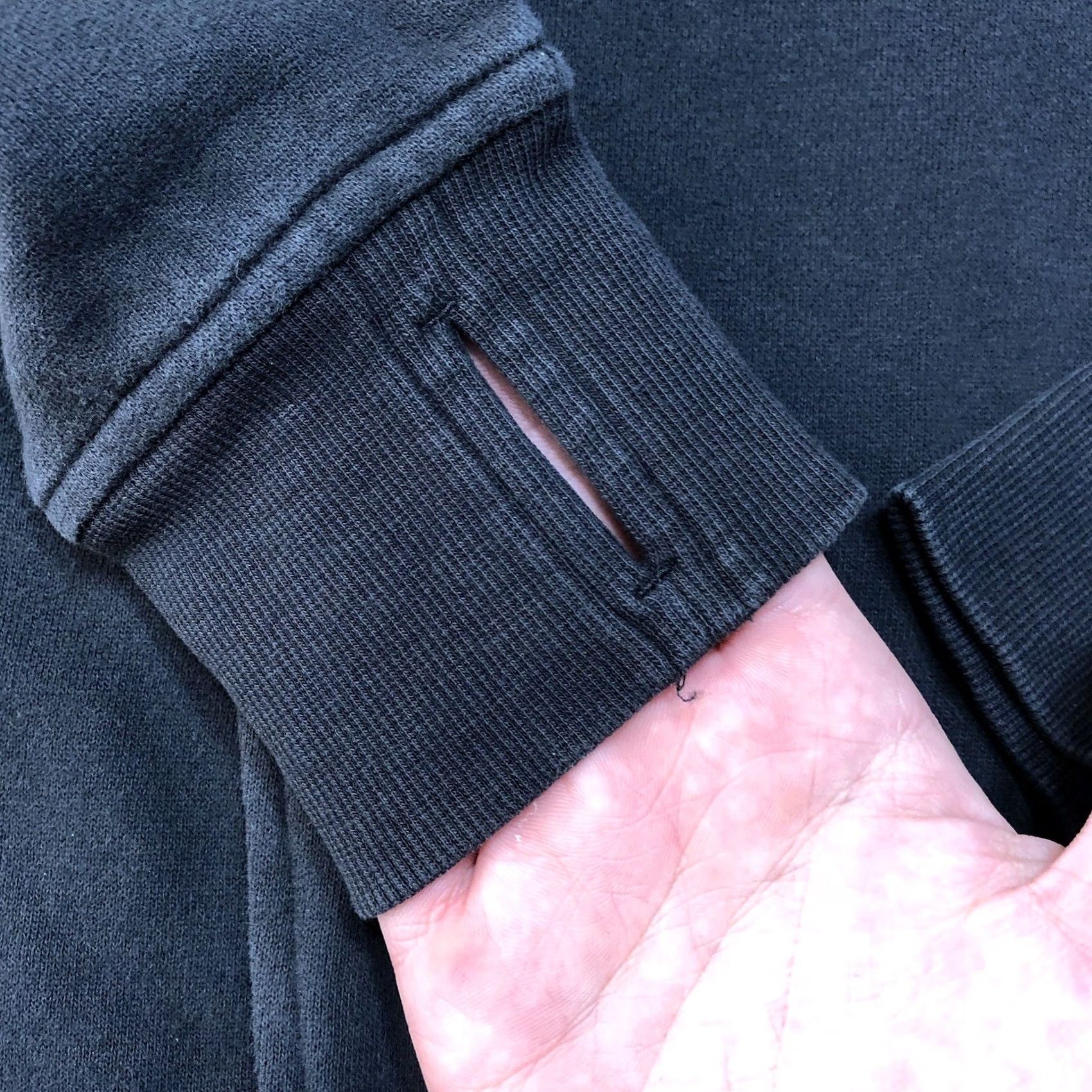 Lululemon Lululemon Black Pullover Anorak Pocket Hoodie Sweatshirt N60416 Womens Size 2 Sports Logo Size XS / US 0-2 / IT 36-38 - 4 Thumbnail