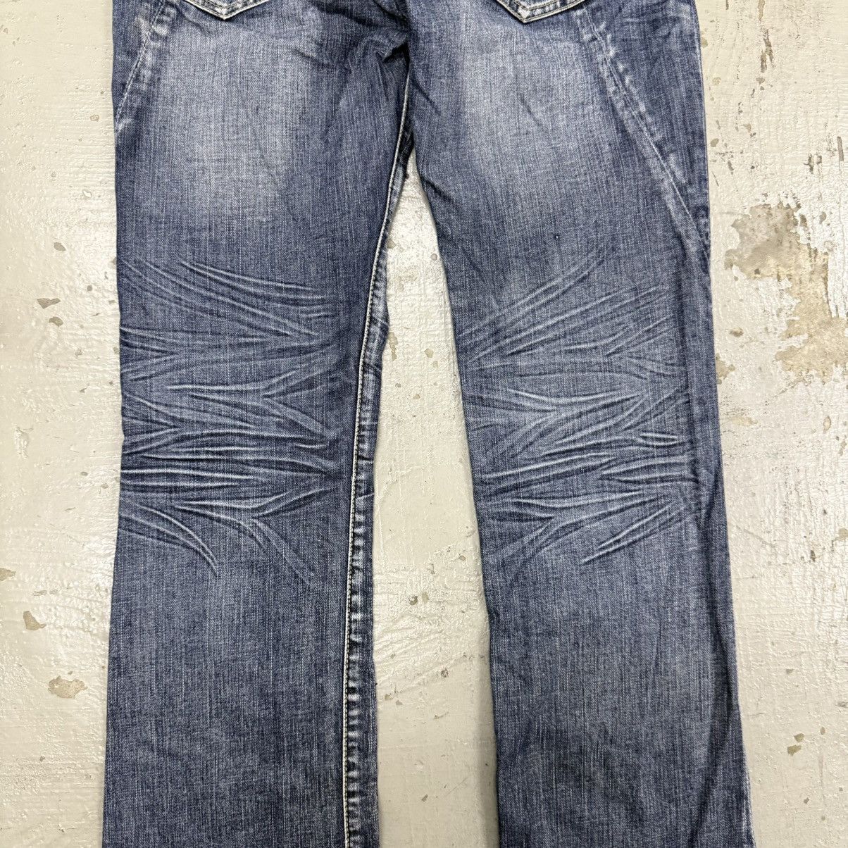 Michel Klein 2000s Mk.Michel Klein Homme Buckle Back Punk Panel Jeans Size US 30 / EU 46 - 11 Thumbnail