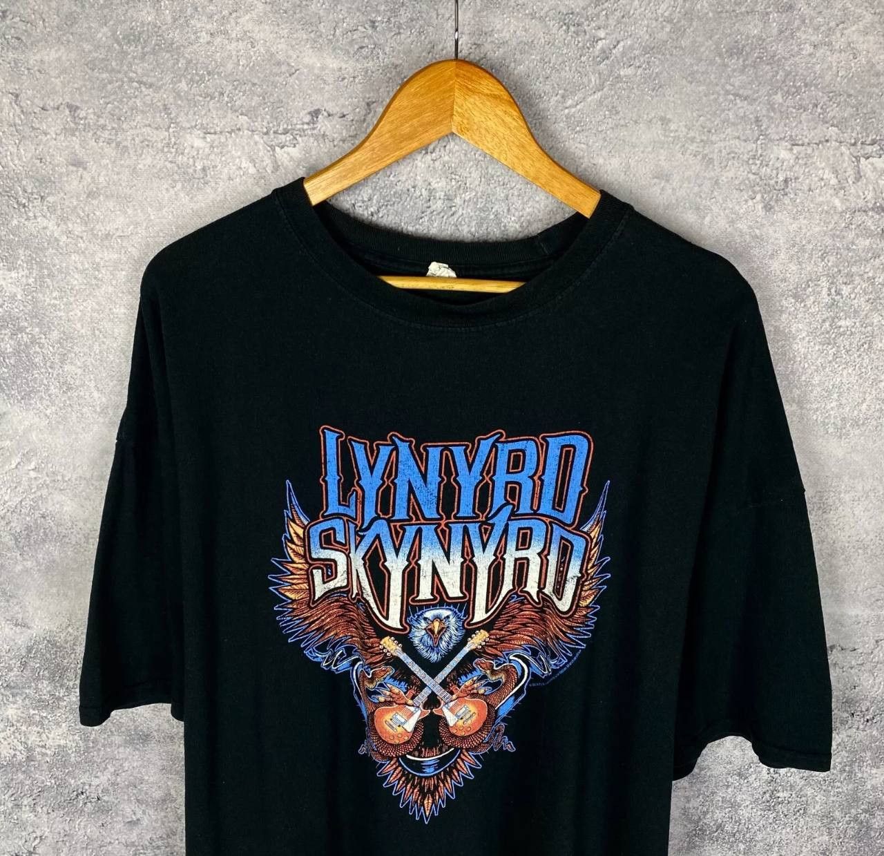 Vintage Lynyrd Skynyrd Tee Men's Size 3XL Black Short Sleeve ` Size US XXL / EU 58 / 5 - 2 Thumbnail