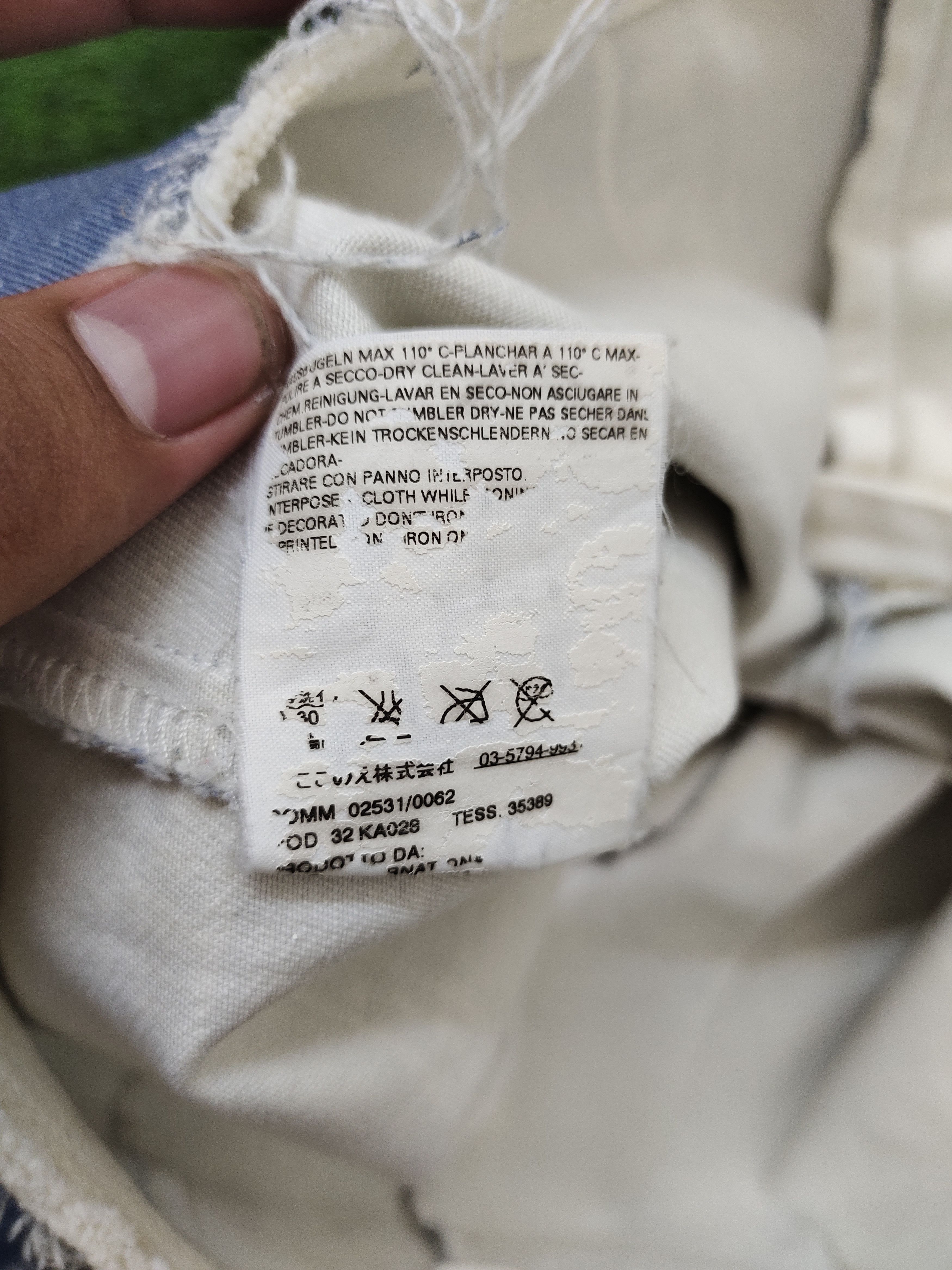 Maison Margiela Rare Vintage Maison Margiela Printed Skinny Pants Size 27" / US 4 / IT 40 - 20 Thumbnail