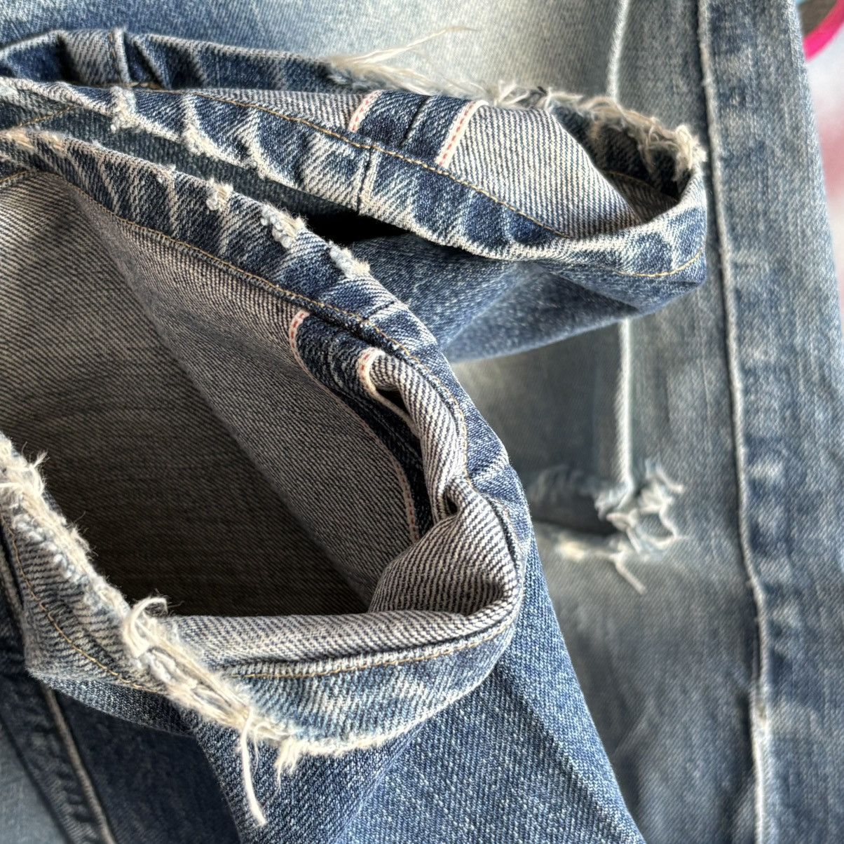 Levi's Vintage Clothing Levis LVC Big E Selvedge Distressed Jeans Size 30 Size US 30 / EU 46 - 6 Thumbnail
