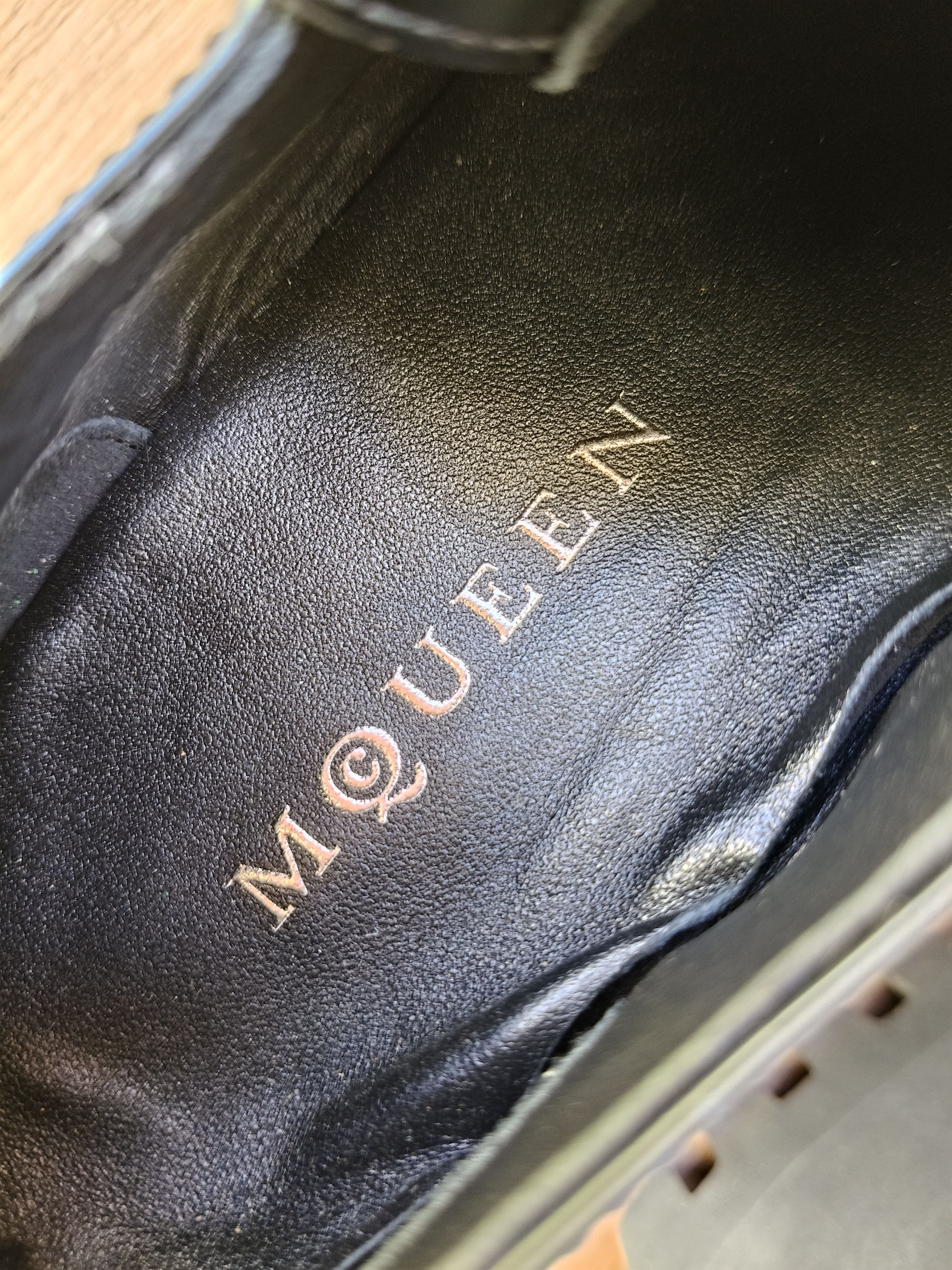 Alexander McQueen 🕷️ Alexander McQueen lace up derby Size US 7 / EU 40 - 14 Thumbnail
