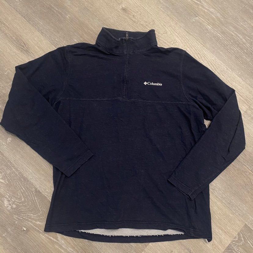 Columbia Columbia Denim Looking Athletic Quarterzip Men Medium G-11 Size US M / EU 48-50 / 2 - 1 Thumbnail
