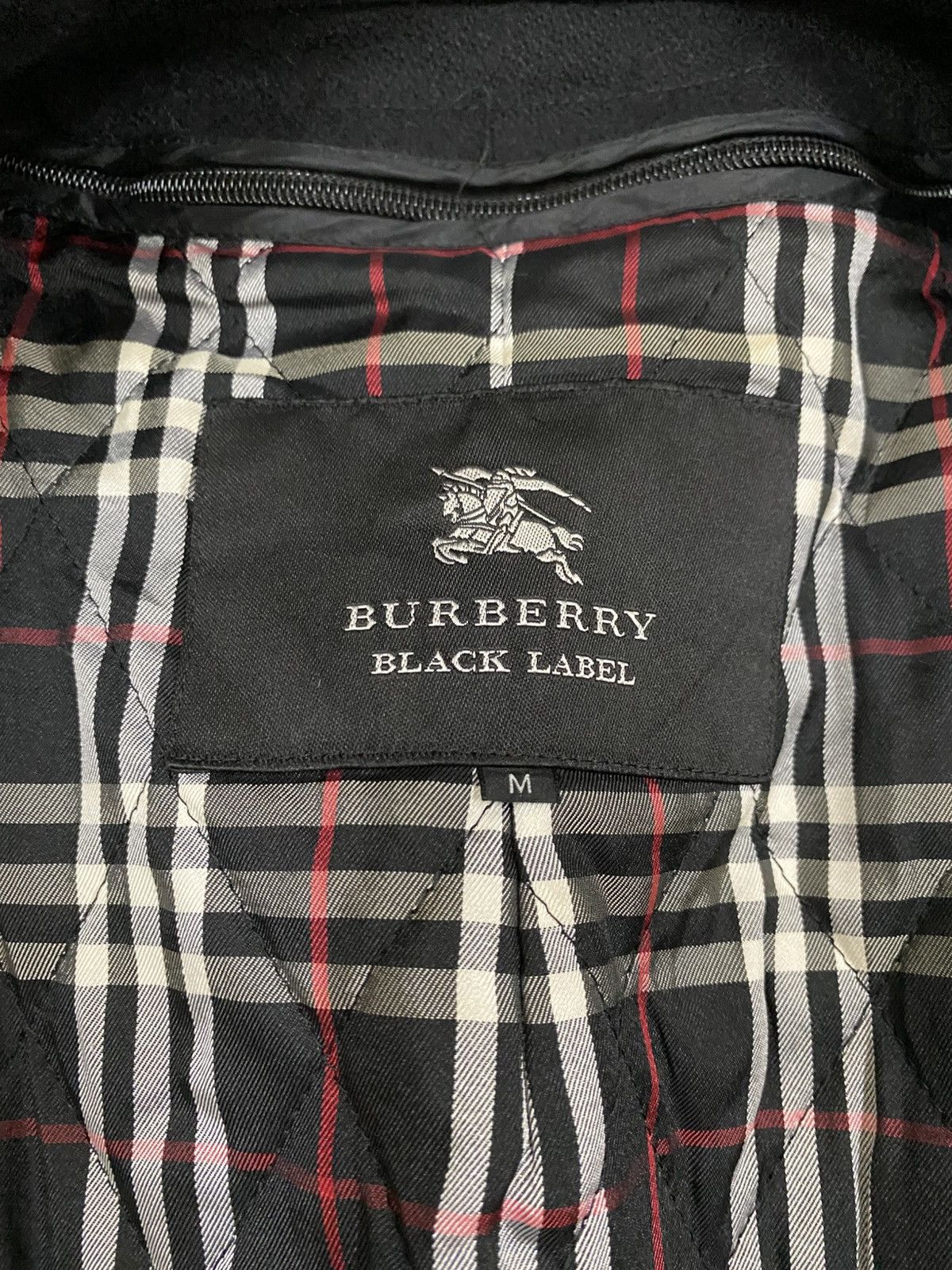 Burberry Burberry Black Label Wool Coat Heavy Jacket Belting Black Size US M / EU 48-50 / 2 - 11 Thumbnail