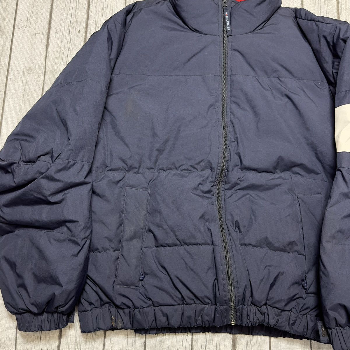 Tommy Hilfiger × Vintage Vintage Tommy Hilfiger puffer jacket Size US XL / EU 56 / 4 - 3 Thumbnail