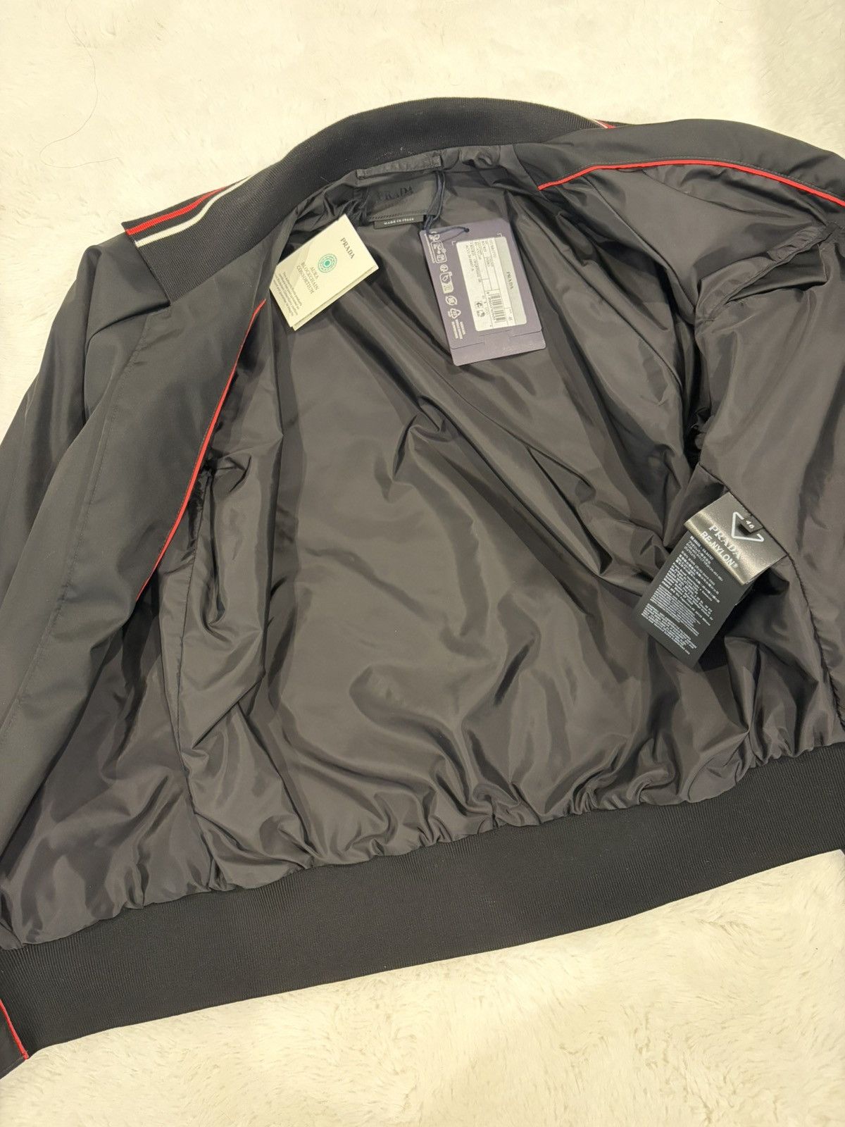 Prada Prada Re-Nylon Varsity Jacket Size US M / EU 48-50 / 2 - 11 Thumbnail