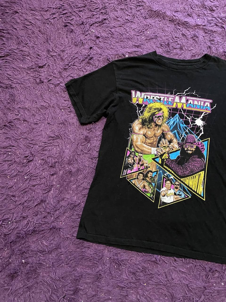 WWE Vintage WWE Big Y2K Print Short Sleeve T-Shirt Size M Size US M / EU 48-50 / 2 - 5 Thumbnail