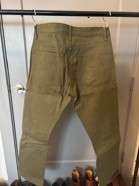 Imogene + Willie Imogene + Willie - Barton Slim, Olive/Army Green Size US 32 / EU 48 - 4 Thumbnail
