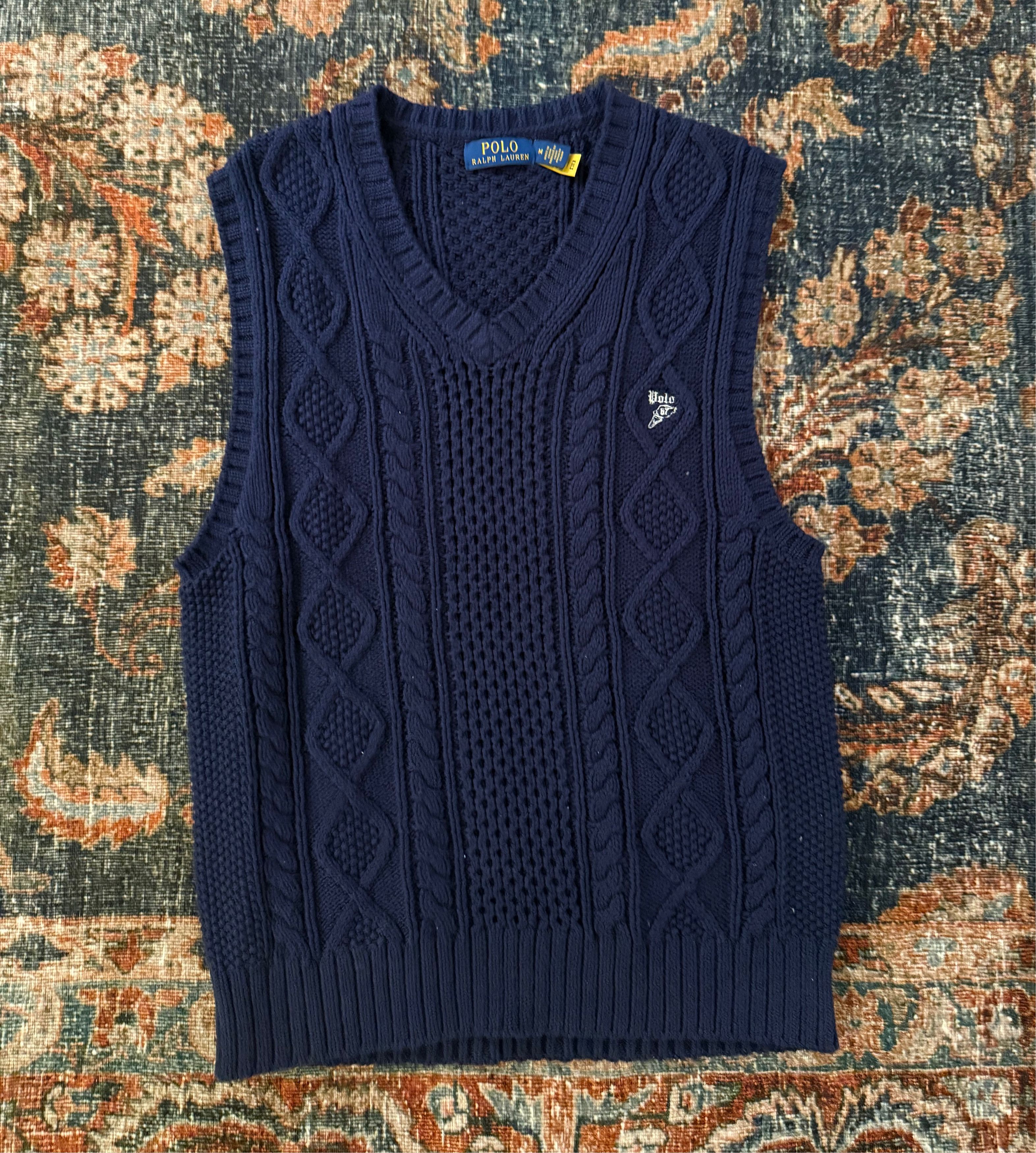 Polo Ralph Lauren Navy Polo Ralph Lauren Sweater Vest size M Size US M / EU 48-50 / 2 - 1 Thumbnail
