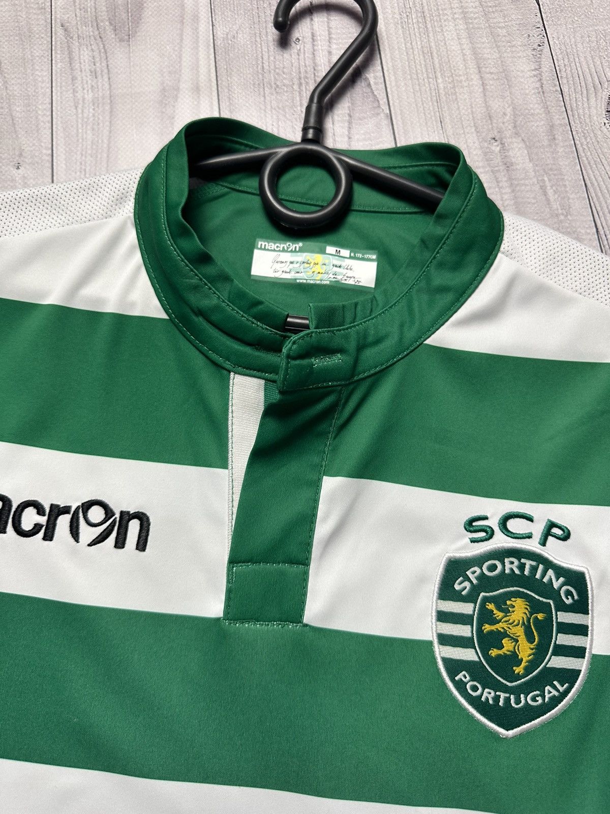 Other Sporting soccer jersey size M macron Size US M / EU 48-50 / 2 - 6 Thumbnail