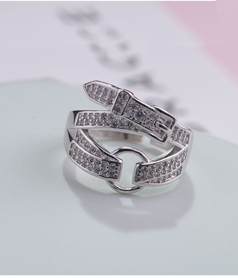 Jewelry Creative Belt Rings Size ONE SIZE - 1 Thumbnail