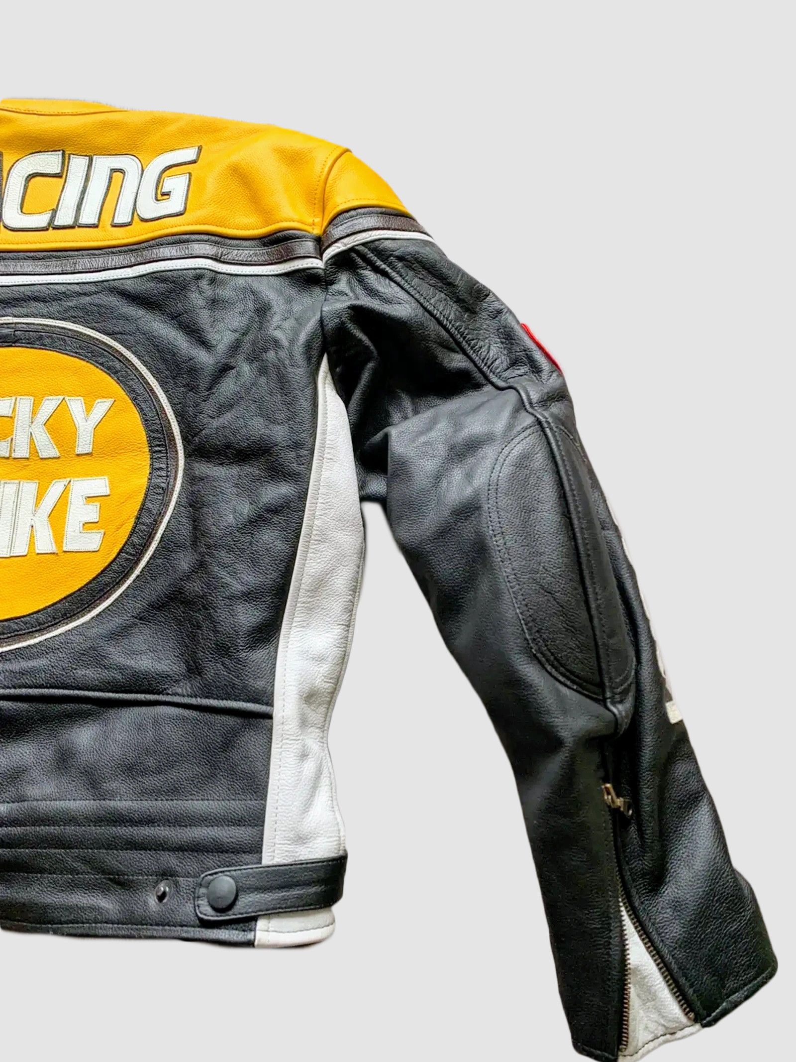 Other 🔥 Lucky Strike 🔥 Leather Jacket Vintage Racing Size US XXL / EU 58 / 5 - 7 Thumbnail