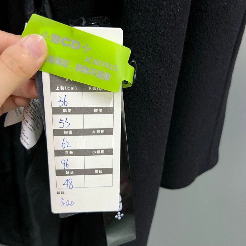 Max Mara Max Mara Black overcoat Size S / US 4 / IT 40 - 5 Thumbnail