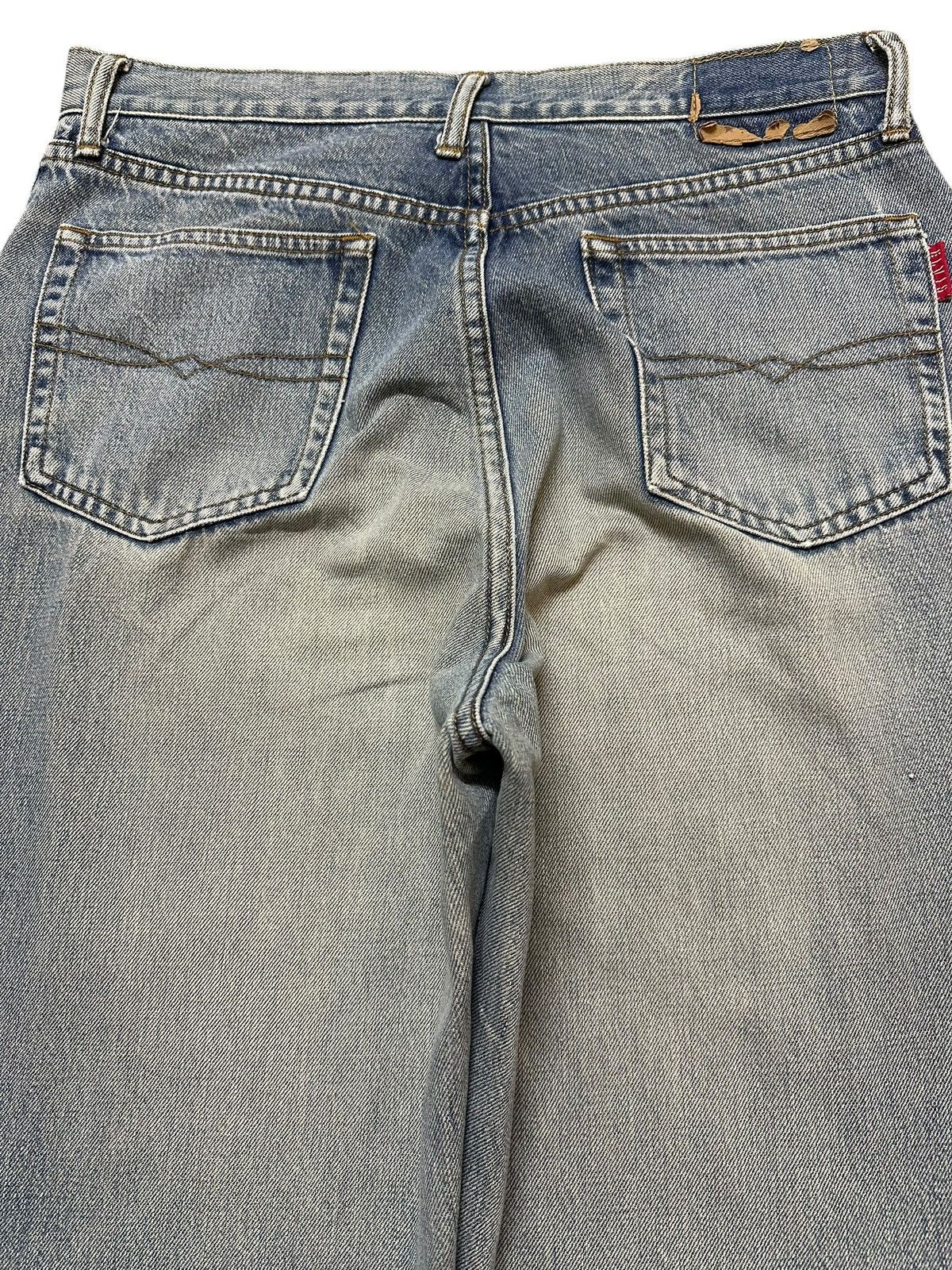 Japanese Brand Vintage Japanese Brand Blue Wash Style Baggy Jeans Size US 32 / EU 48 - 5 Thumbnail