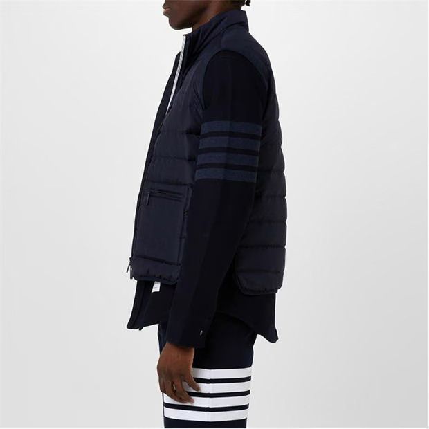 Thom Browne o1g2r1mq0724 Gilets in Navy Size US M / EU 48-50 / 2 - 5 Thumbnail