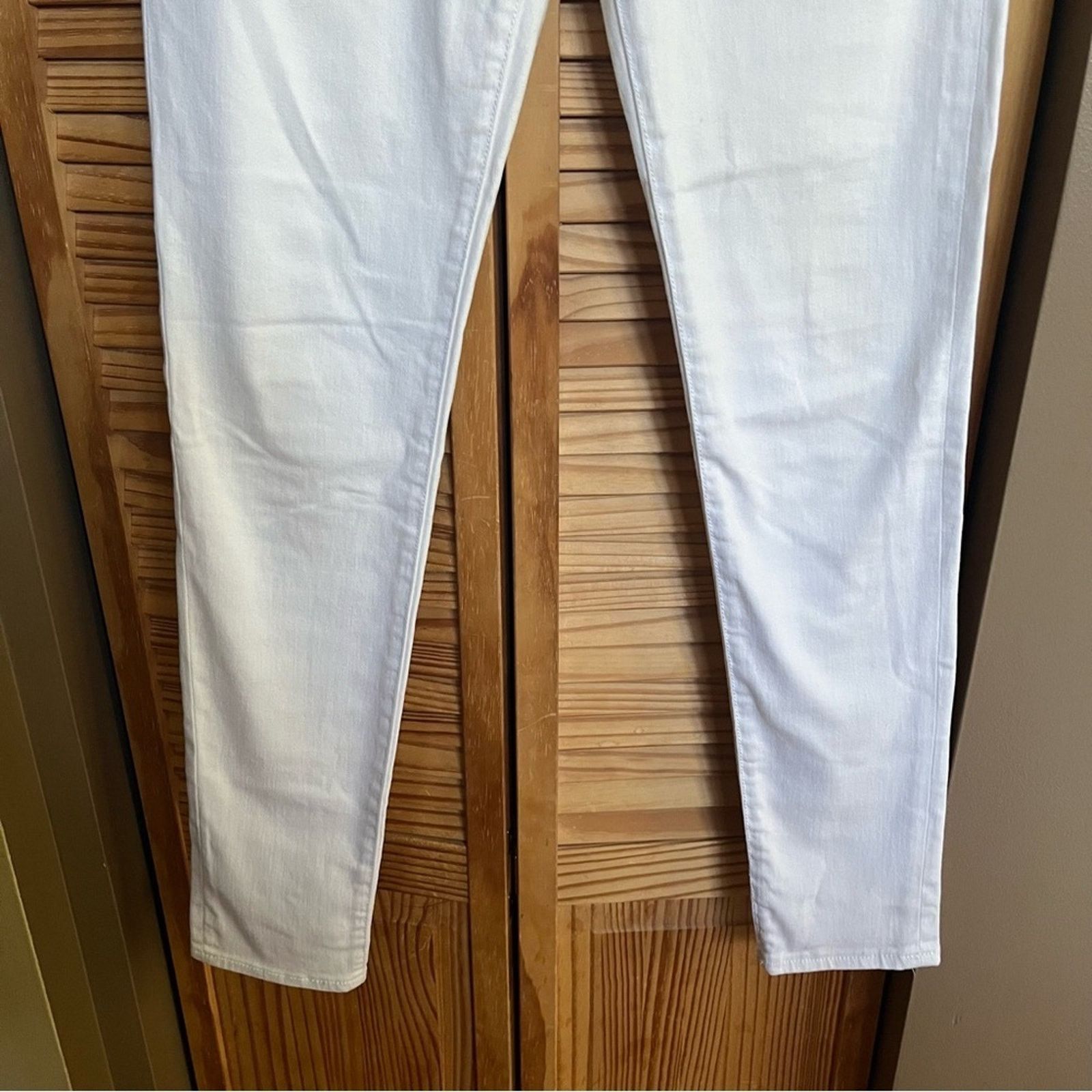 Other Dear John Women's Size 27 White Denim Jeans Regular Fit Size 27" / US 4 / IT 40 - 3 Thumbnail