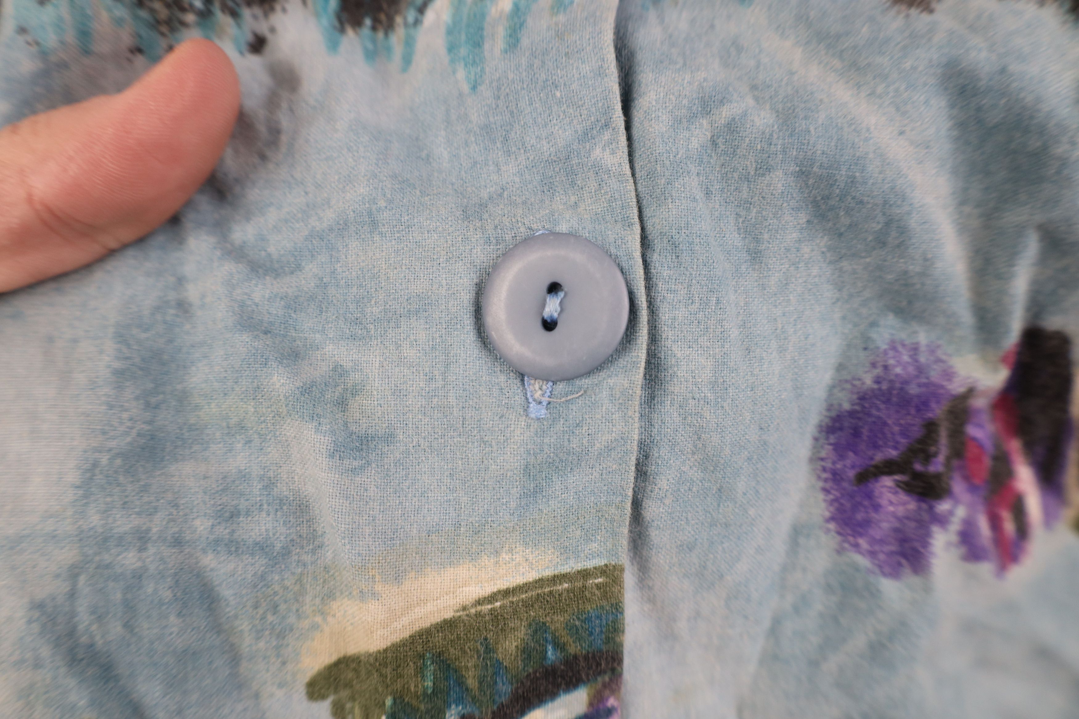 Vintage Vintage 90s Streetwear Tiger Cat Short Sleeve Button Shirt Size L / US 10 / IT 46 - 6 Thumbnail