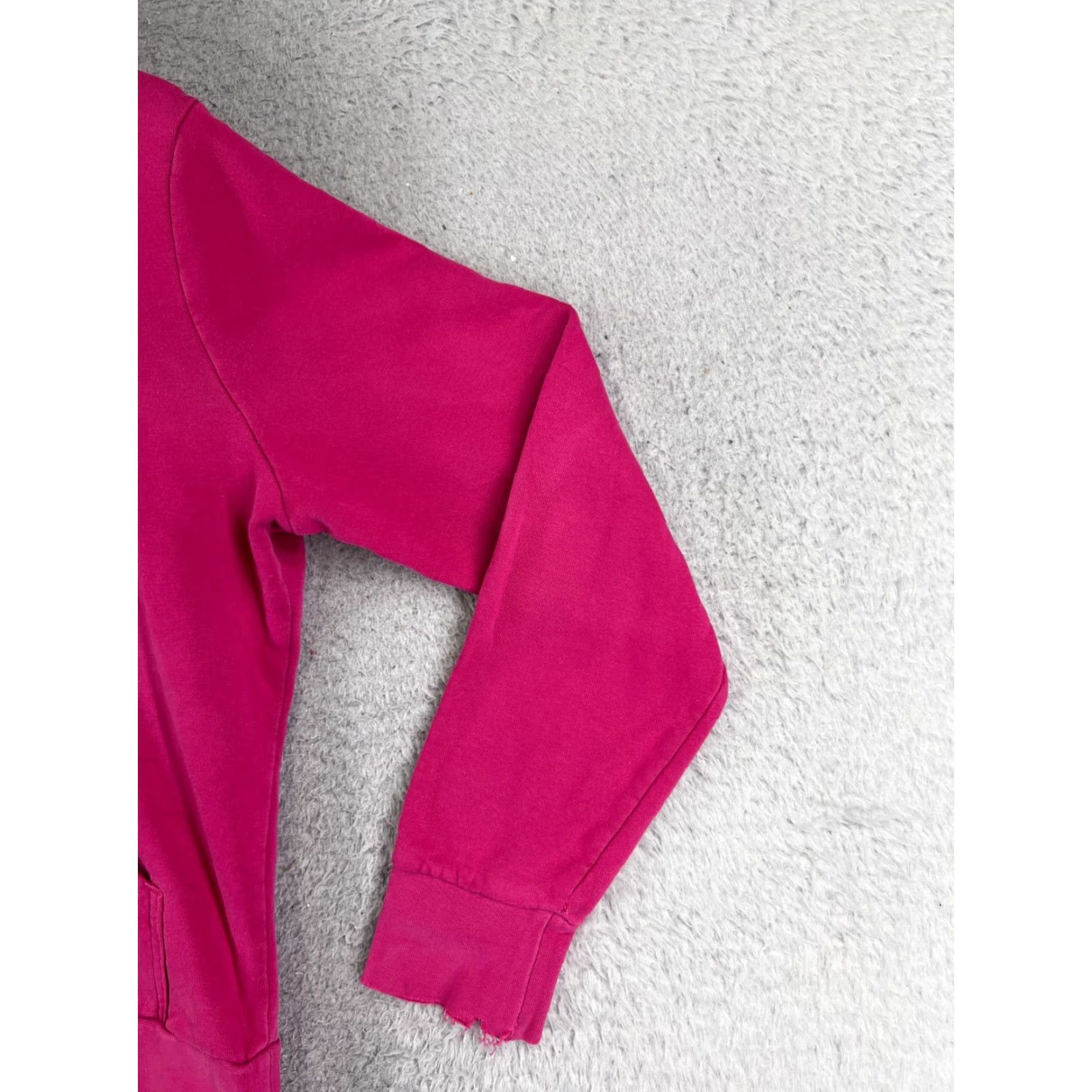 The North Face The North Face Hoodie Womens M Pink Pullover Cotton Blend Pocket Logo Crew Neck Sweatshirt Size M / US 6-8 / IT 42-44 - 2 Thumbnail