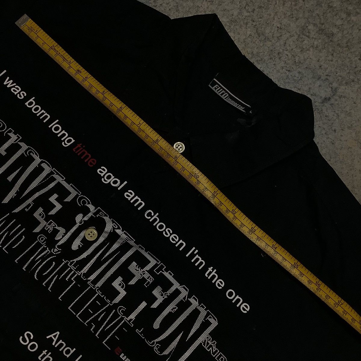 Hysteric Glamour × If Six Was Nine × Japanese Brand Y2k Euroimmortal ifsixwasnine poem shirt Size US L / EU 52-54 / 3 - 12 Thumbnail