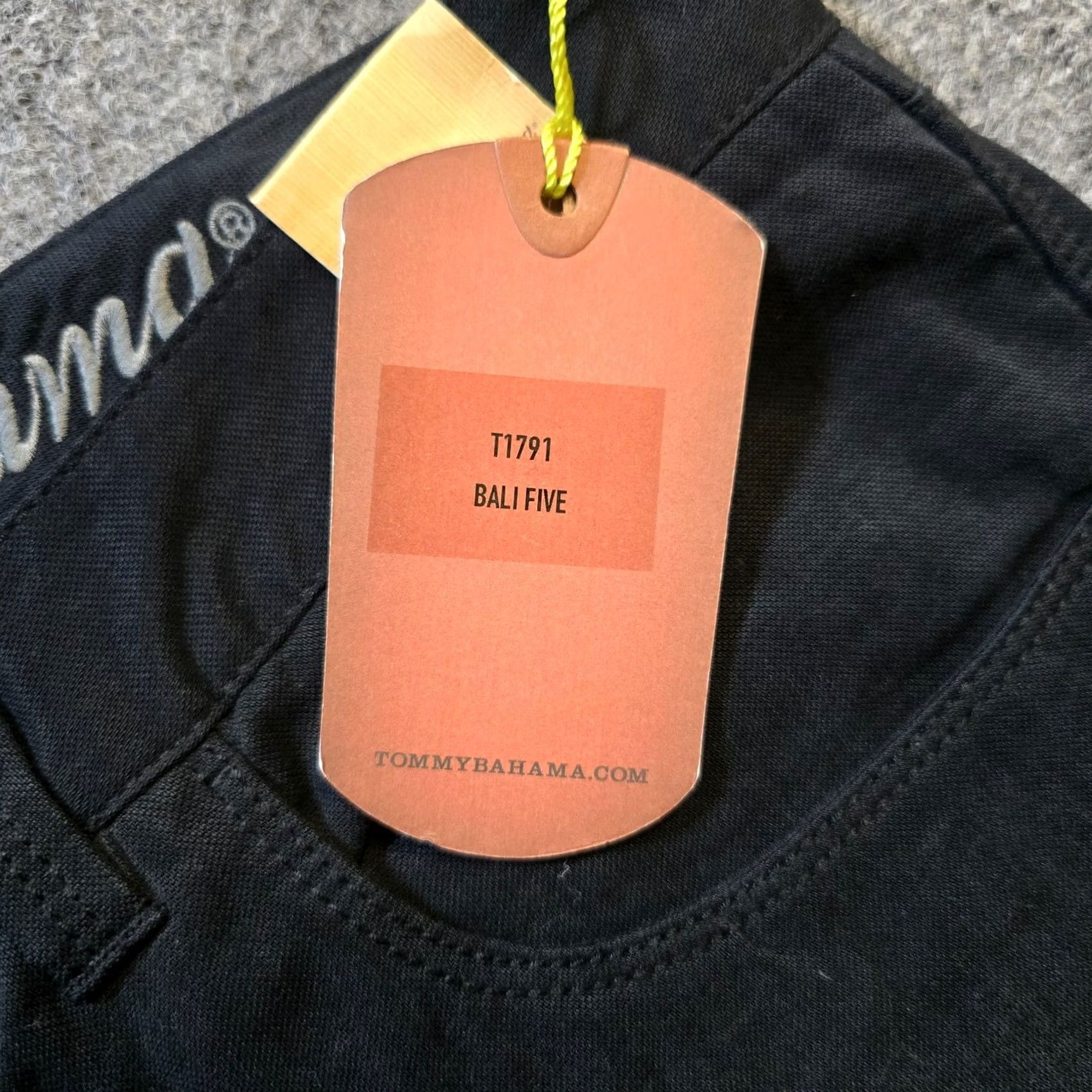 Tommy Bahama Tommy Bahama Pants Mens Size 35x32 Black Tencel Straight Leg Capsule Minimal Size US 35 - 5 Thumbnail