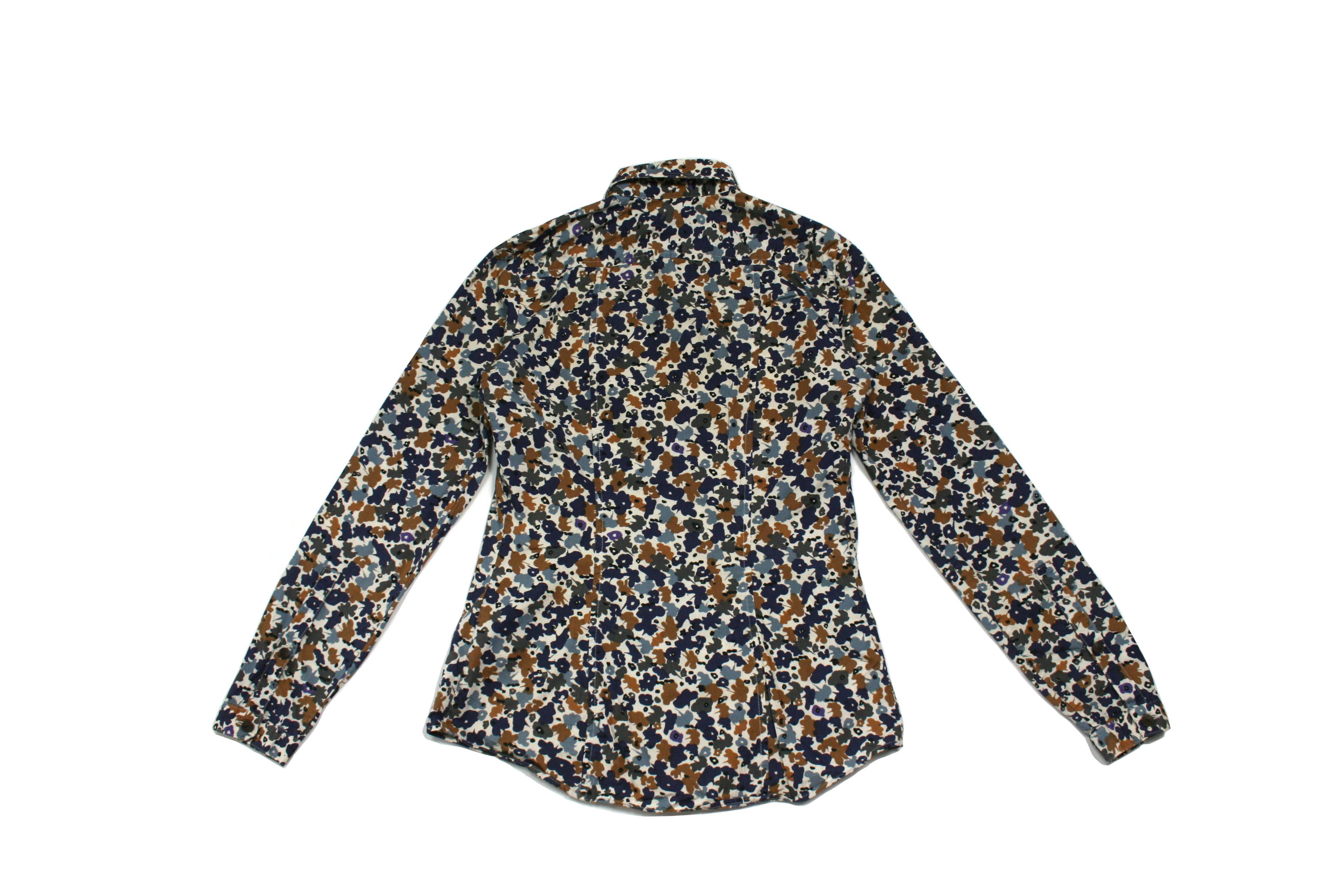 Burberry Brit Floral Printed Shirt Size XS / US 0-2 / IT 36-38 - 2 Thumbnail