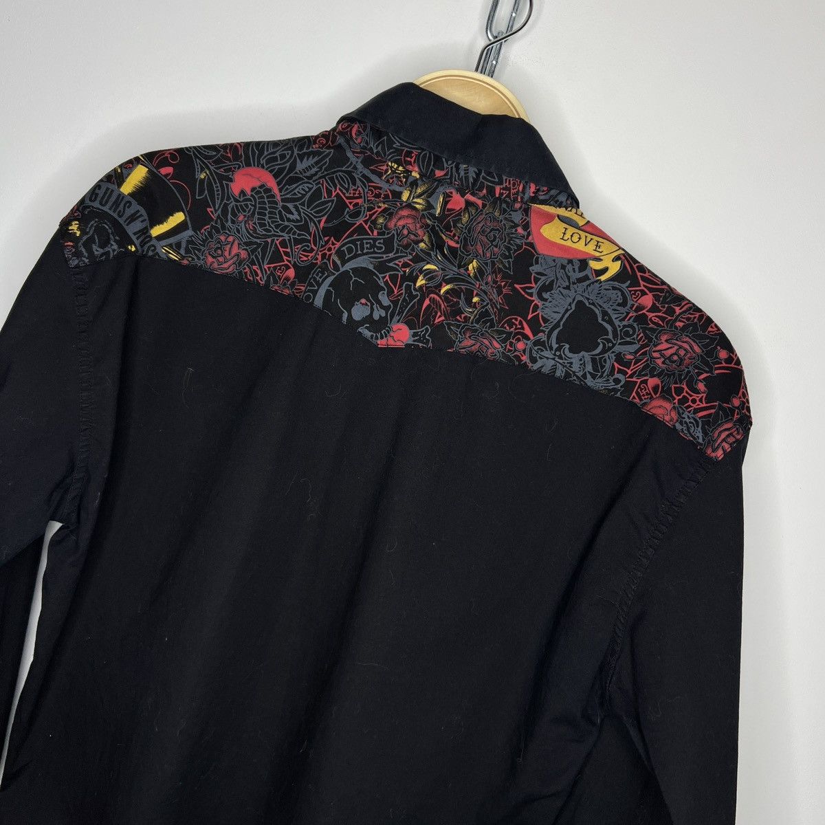 Affliction Crazy Vintage Ed Hardy Shirt Big Spellout Logo Love Kills Size US M / EU 48-50 / 2 - 7 Thumbnail