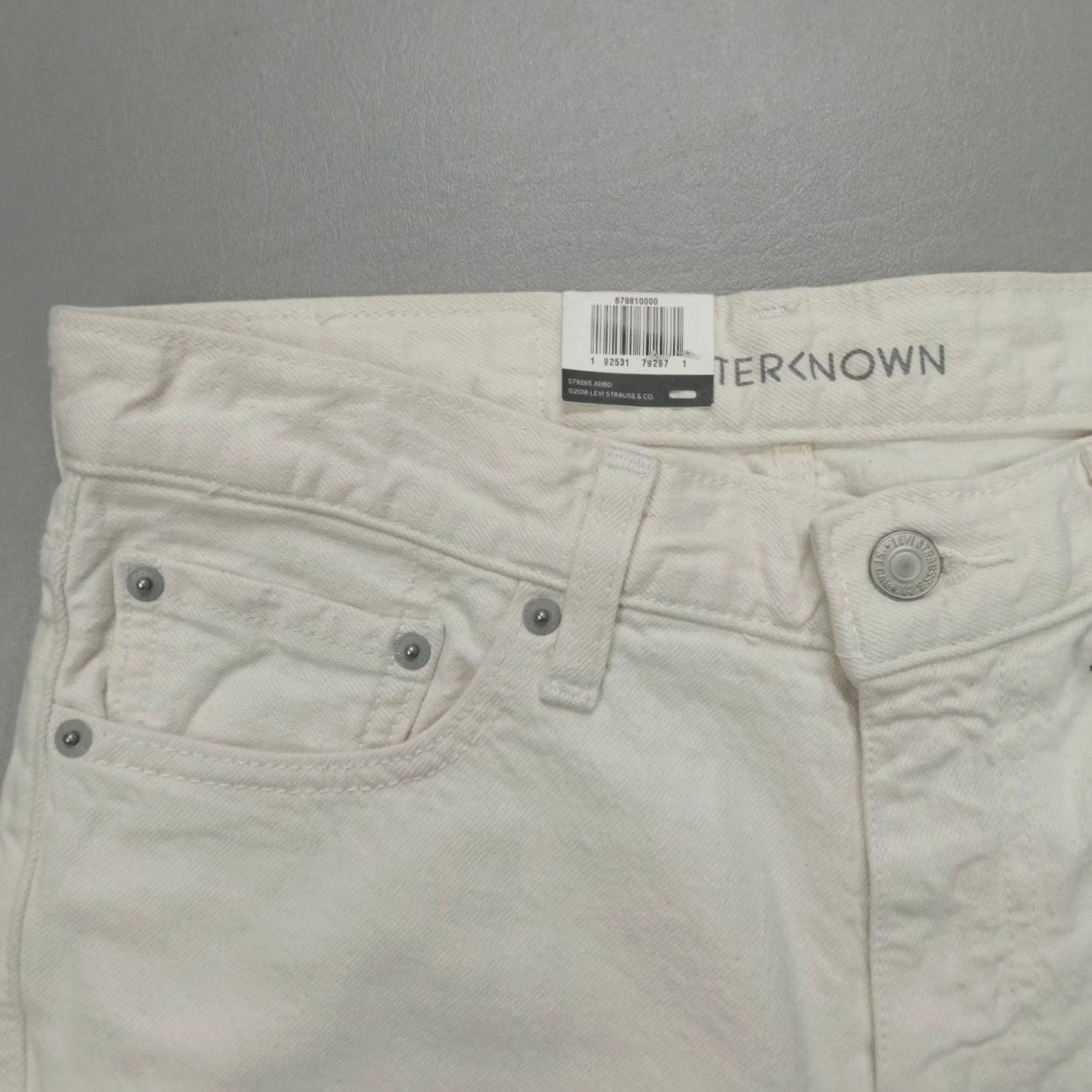 Levi's Outerknown x Levi's 511 Slim Fit Denim Jeans Men's 30x32 5-Pockets Cotton Hemp Size US 30 / EU 46 - 4 Thumbnail