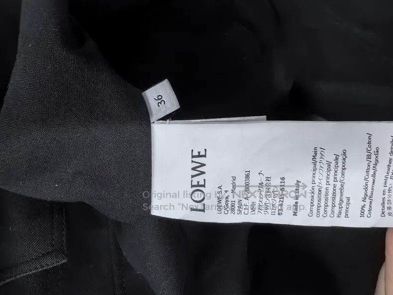 Loewe Loewe Parka Black Size XS / US 0-2 / IT 36-38 - 4 Thumbnail