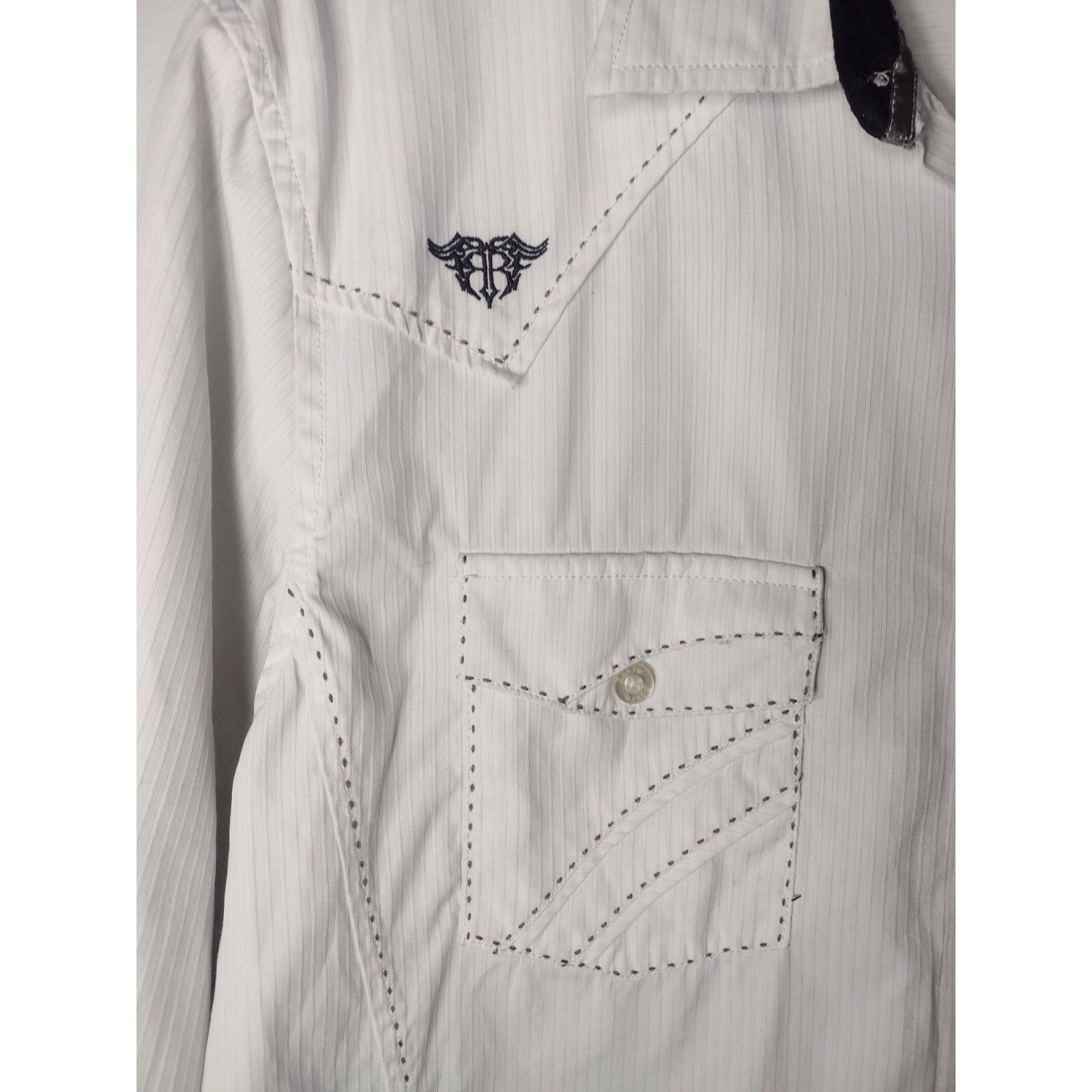 Roar Roar Signature Men's Ribbed Button Shirt Size L Whip Stitch Size US L / EU 52-54 / 3 - 2 Thumbnail